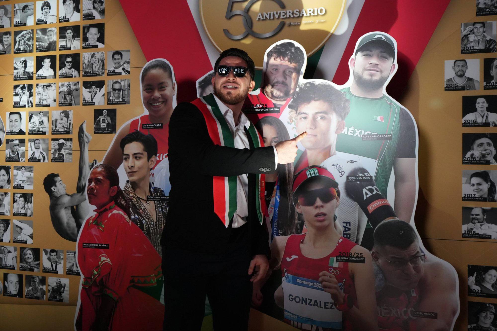 $!Conade premia a sinaloense Luis Carlos López junto a lo mejor del deporte mexicano 2025