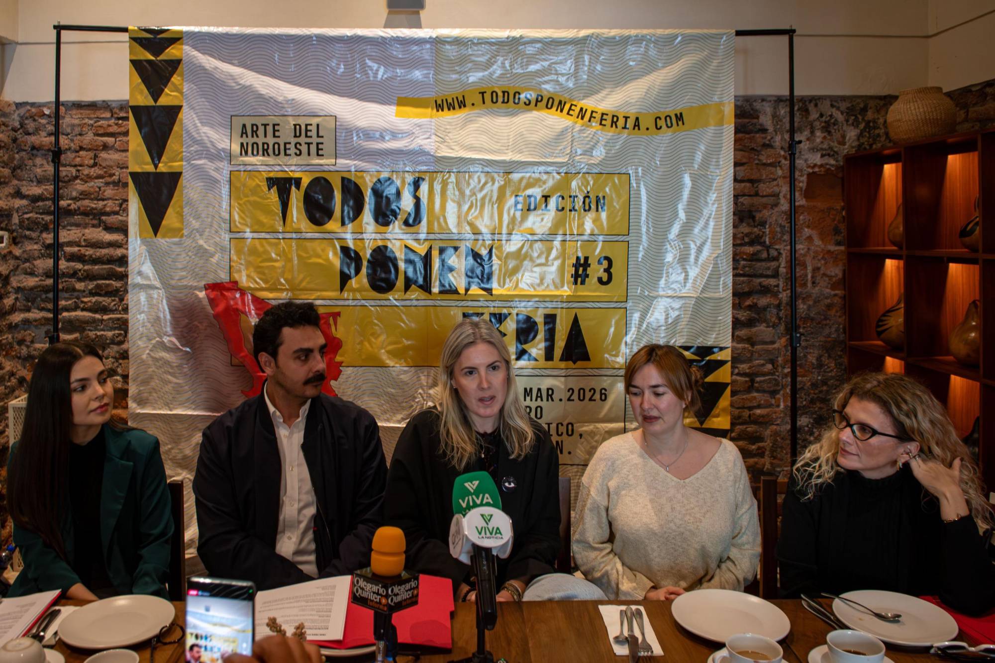 $!Los organizadores destacaron que la feria busca fortalecer el ecosistema cultural del noroeste del país.