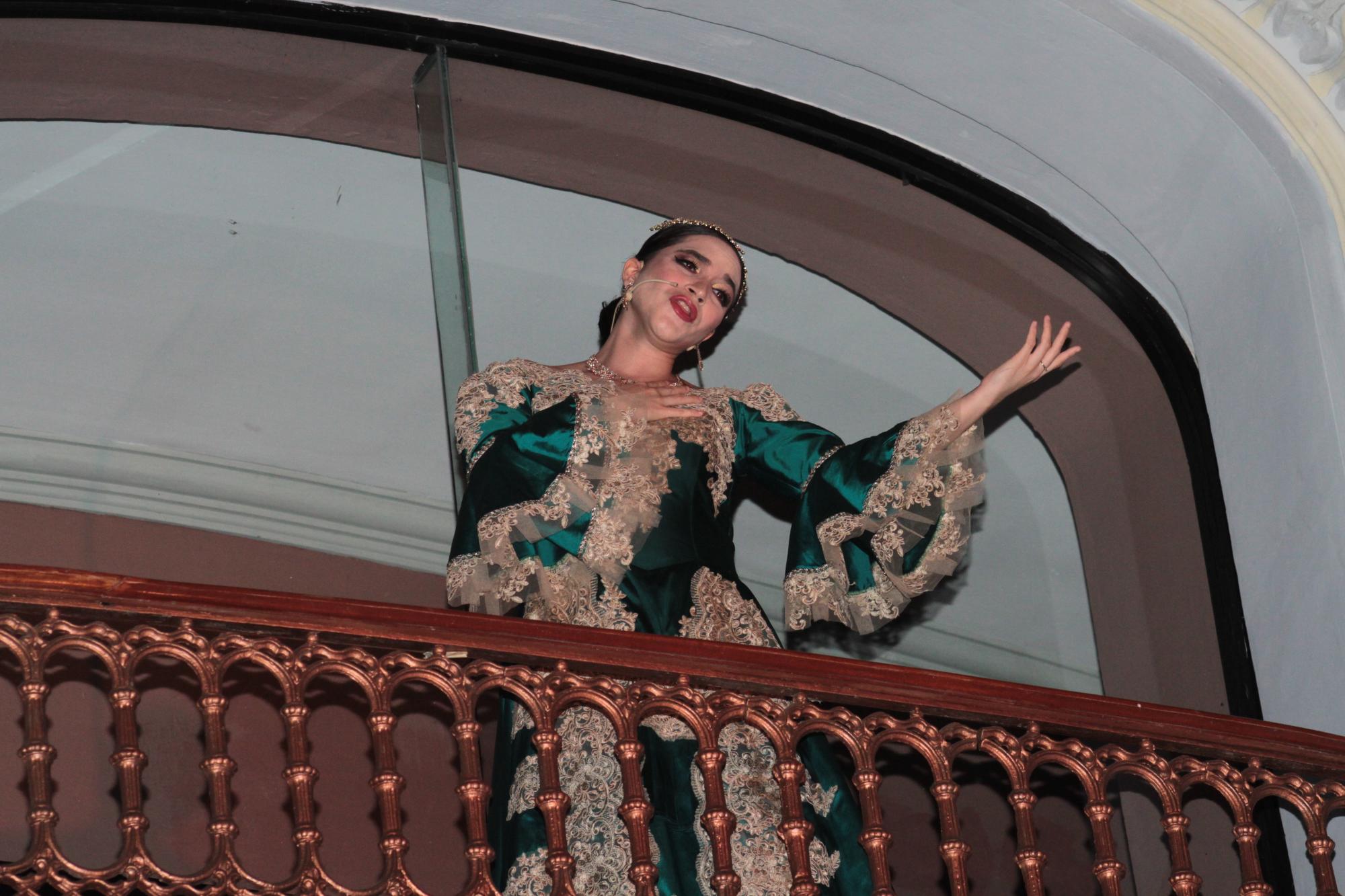 $!La soprano Fernanda Osuna en su intervención en la velada.