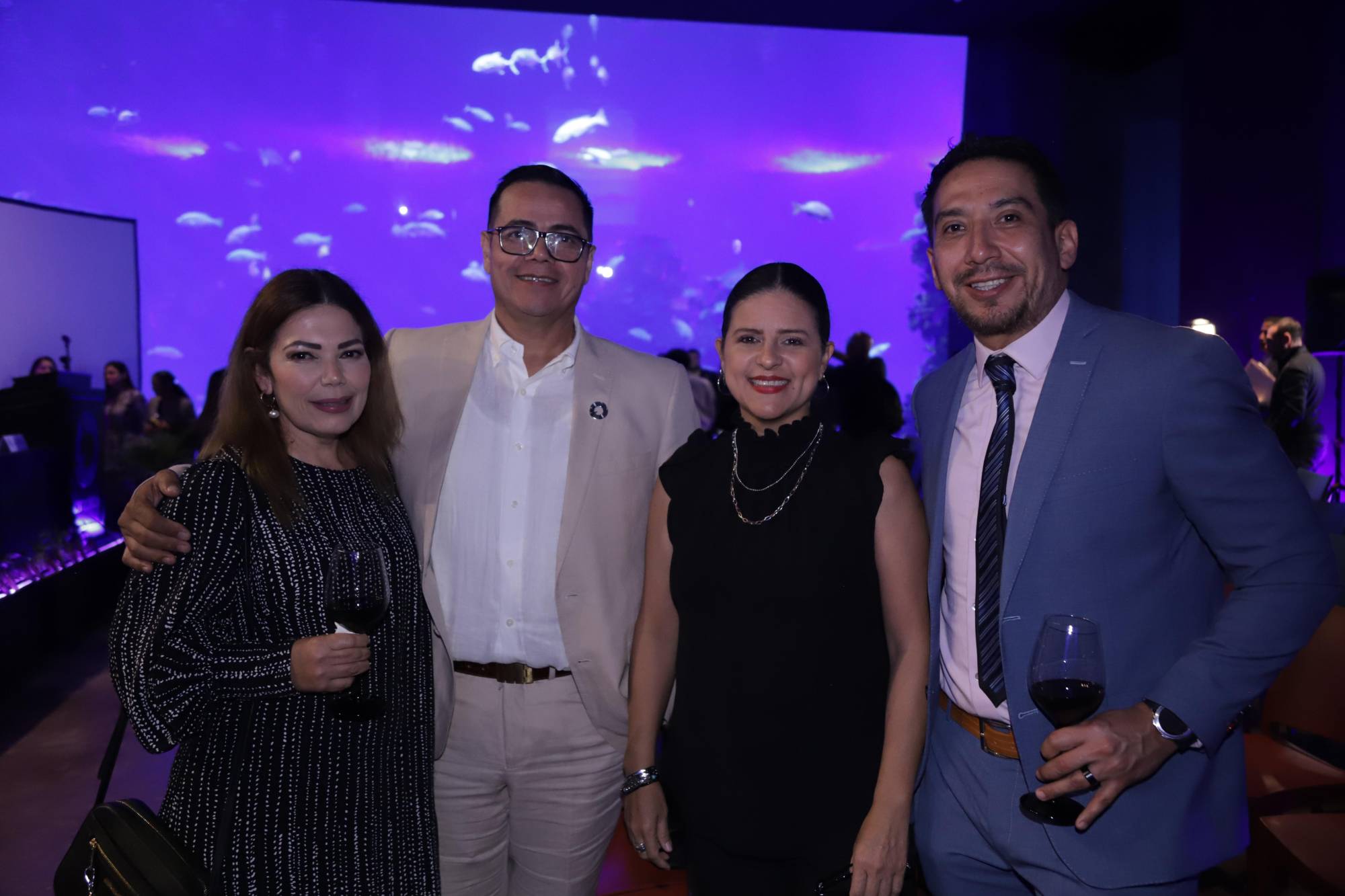 $!Elizabeth Peraza, Nacho Reyes, Narda Maldonado y Hugo Gutiérrez.