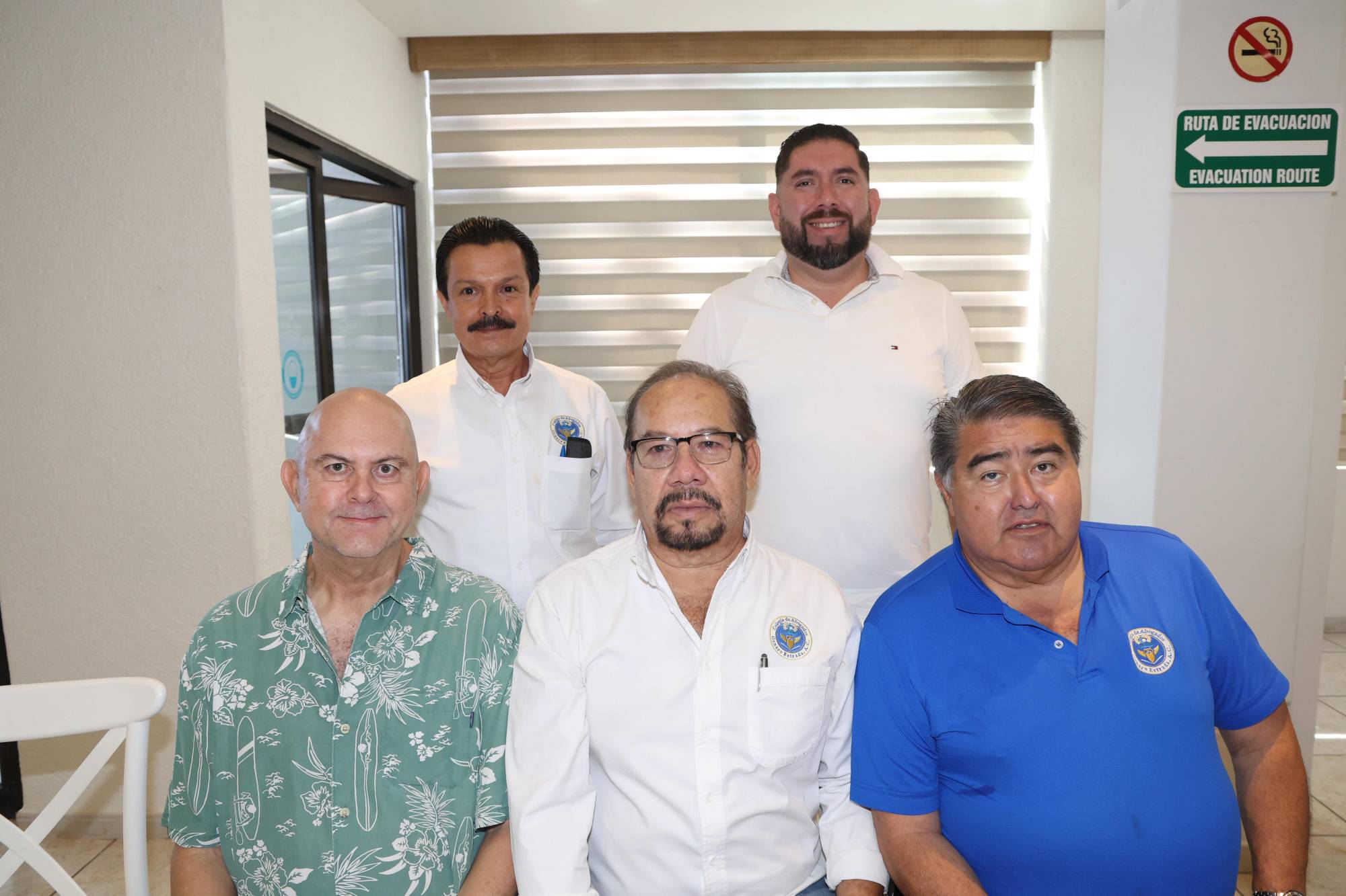 $!Federico Zataráin, Omar Verdugo, Otilio Cabello, Martín Morales Silva y Arturo Reyes Henderson.