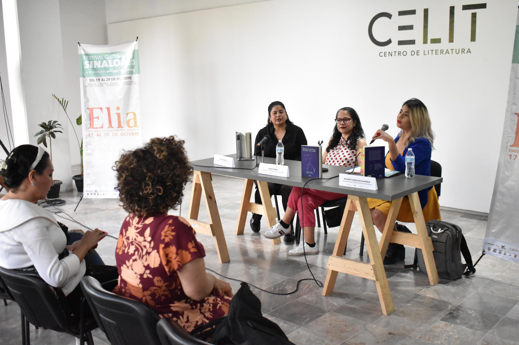 $!En la presentación del libro participan Cesia Moreno y Selene Carolina Ramírez