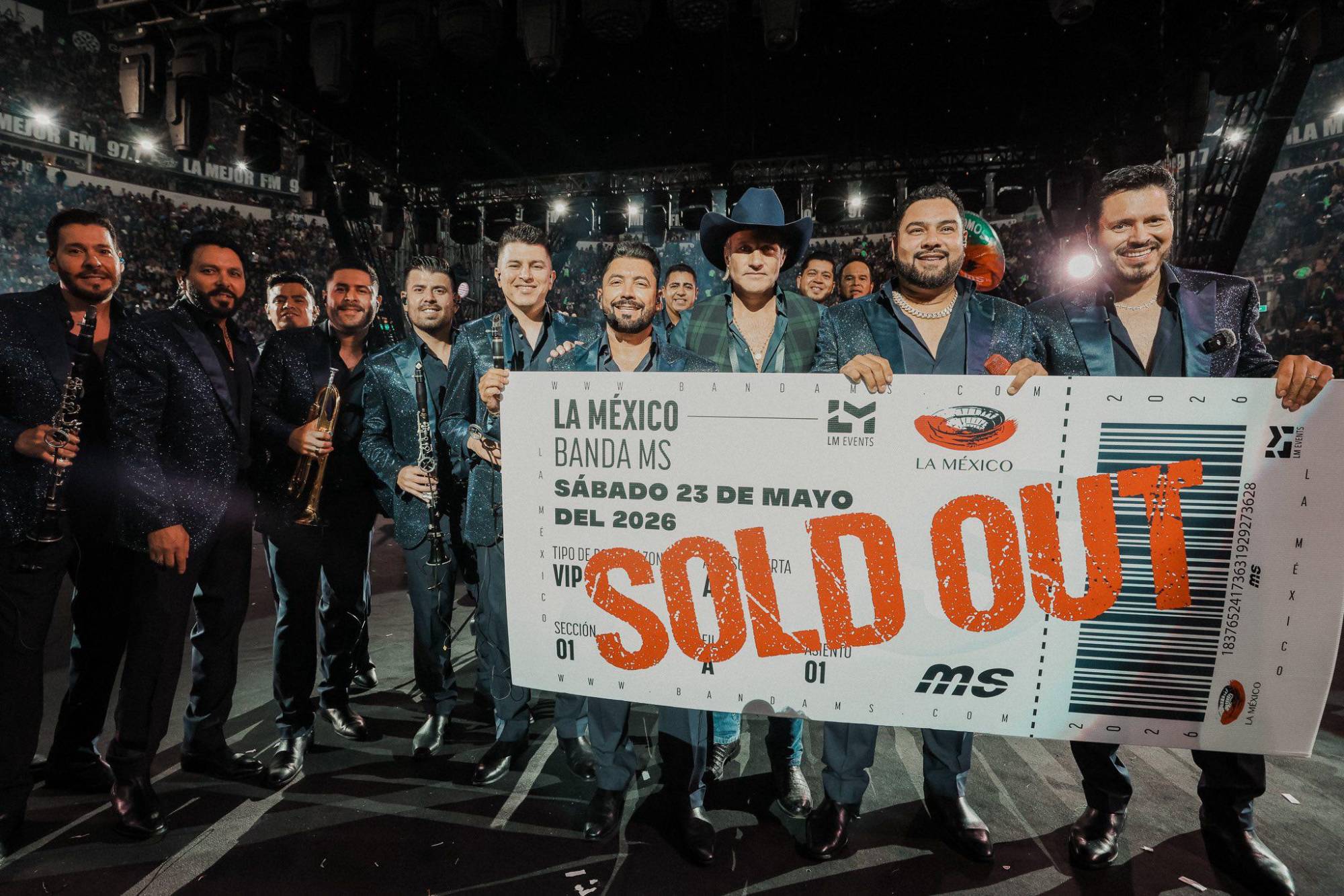 $!Vibran al ritmo de la Banda MS