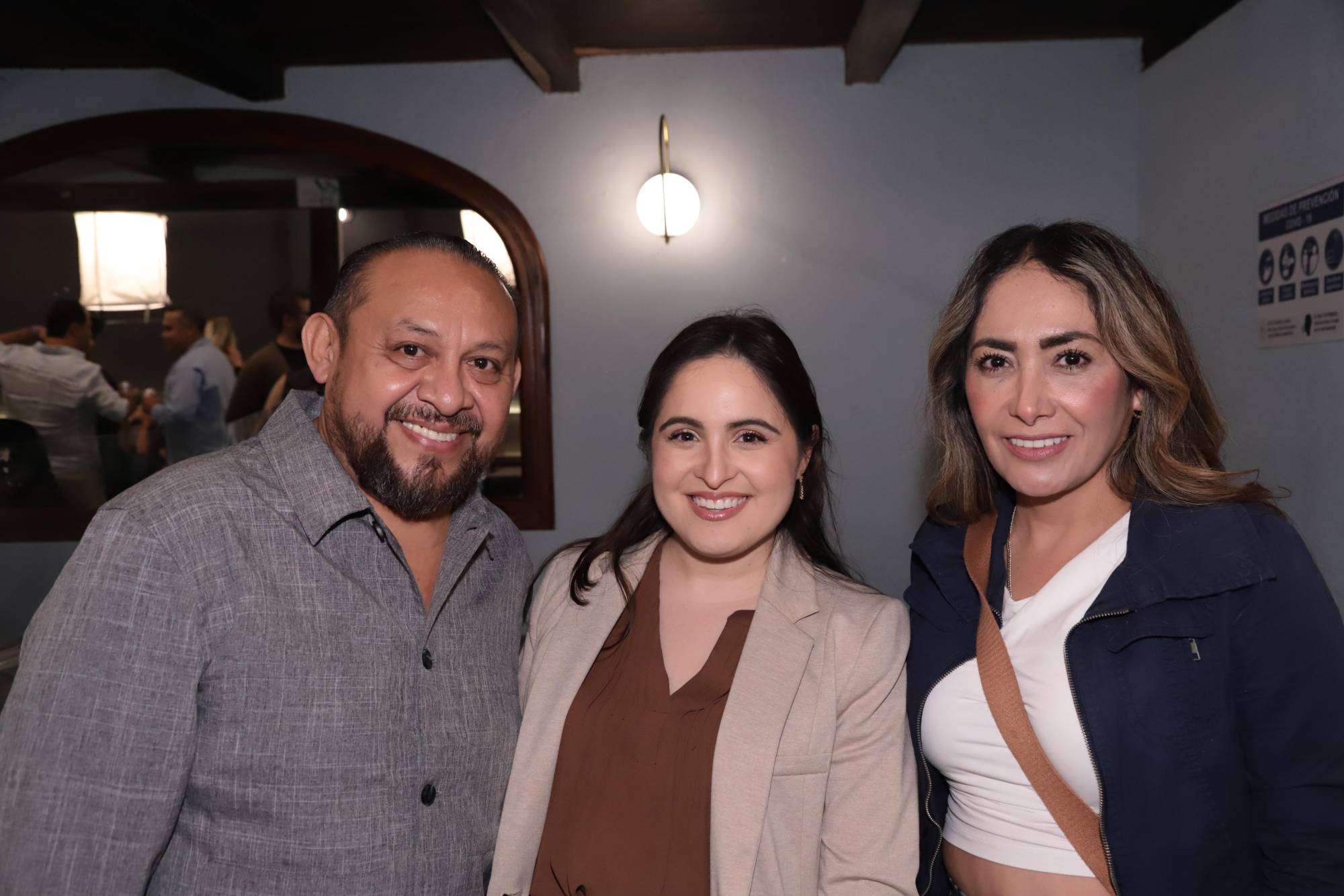 $!Napoleón Chinchan, Jéssica Dávila y Donají Briceño.