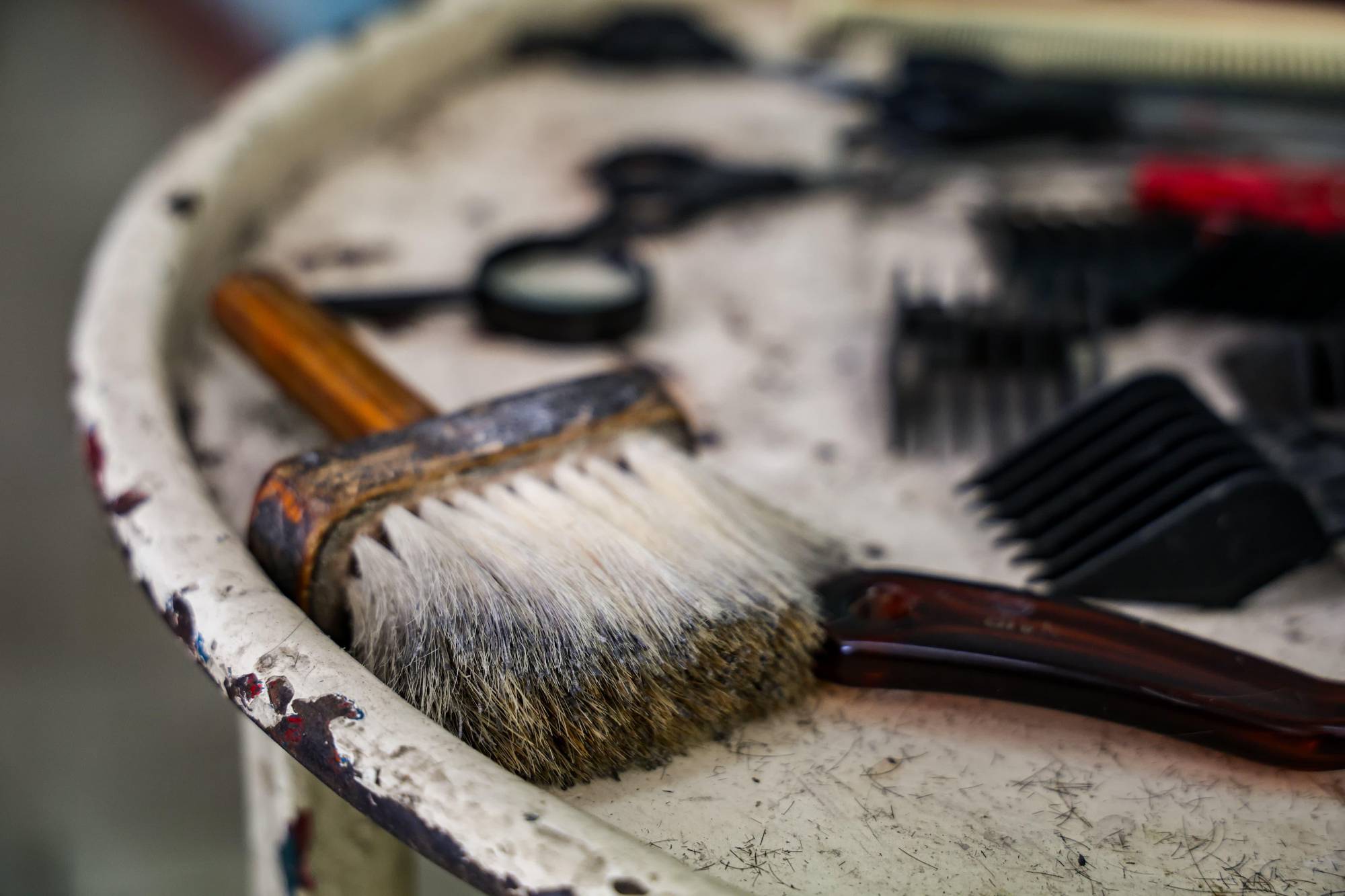 $!Don Jesús Escobar: el último peluquero tradicional de la antigua Central Camionera de Culiacán