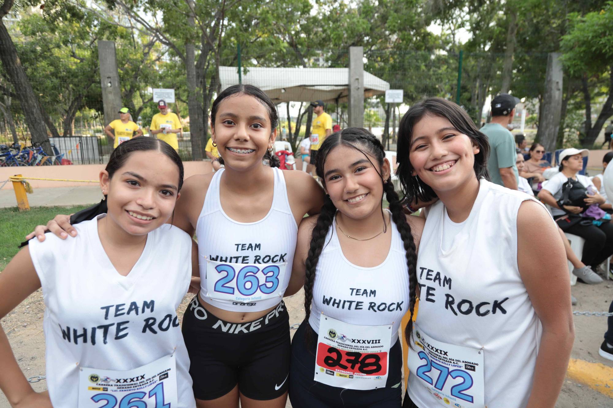 $!Samantha Ureña, Melanie Otero, Evolet Arreola y Gretel Lira.