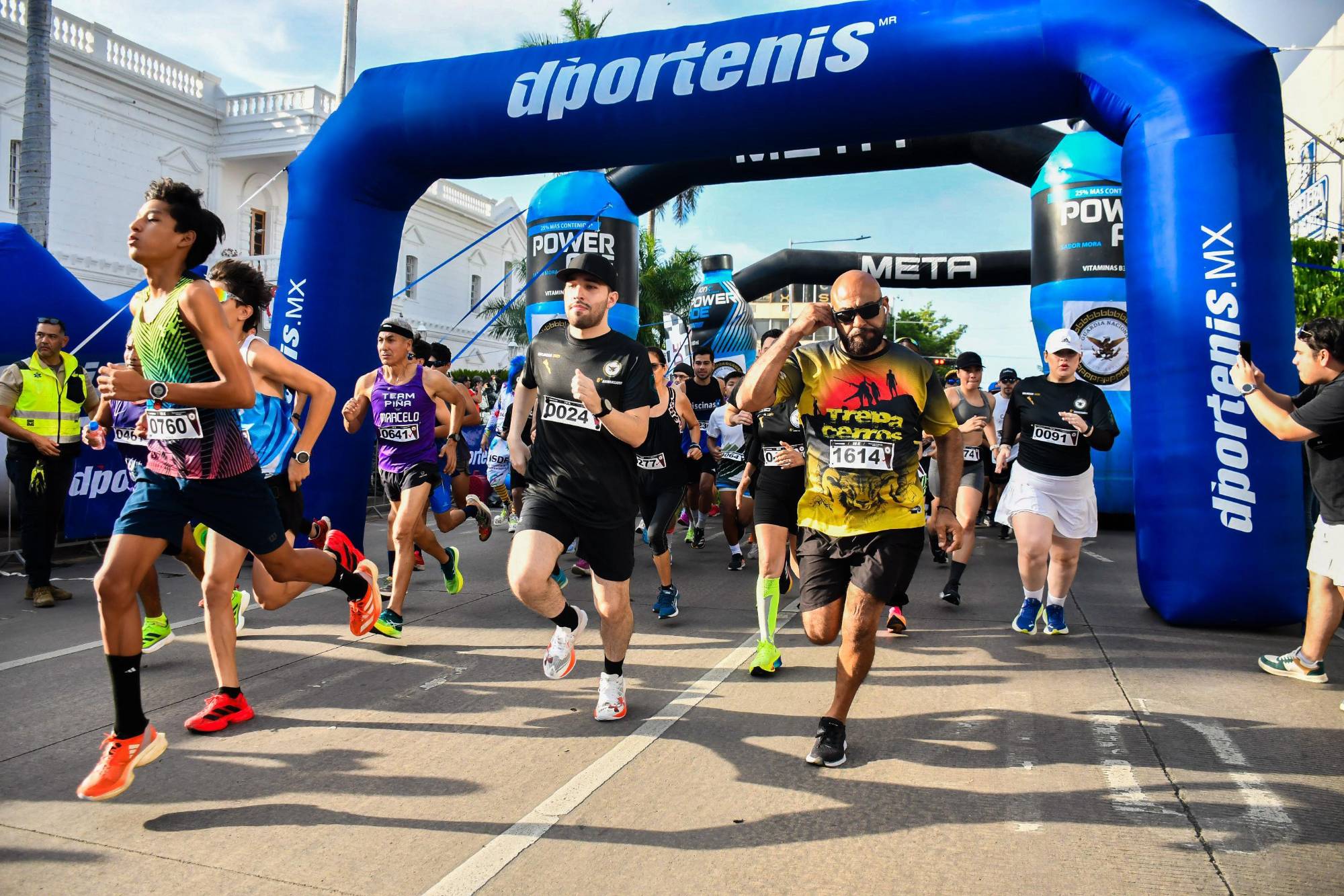 $!Guardia Nacional organiza carrera pedestre, abierta al público en Culiacán