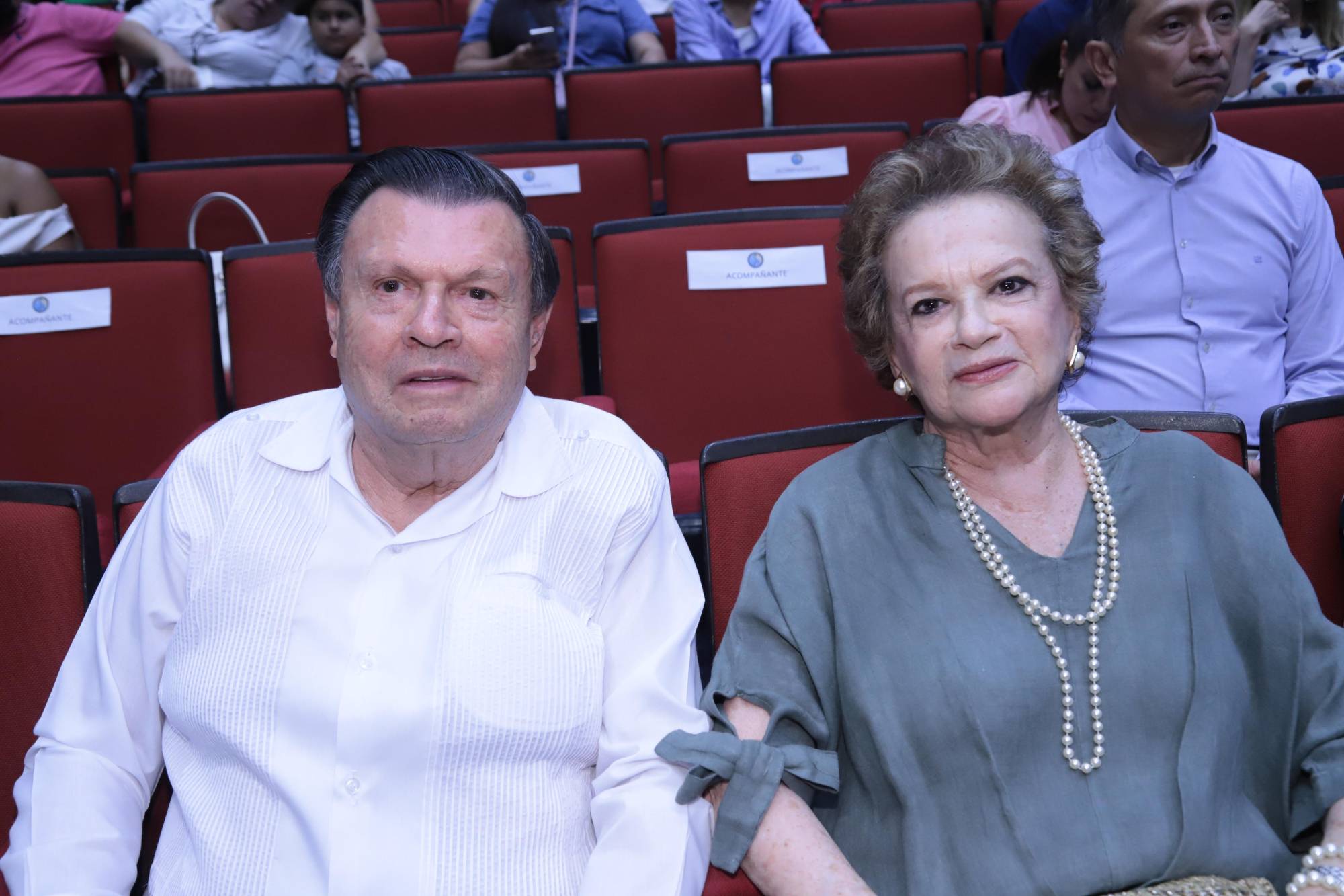 $!Amado Guzmán Wolfskill y Yoya Reynaud de Guzmán.