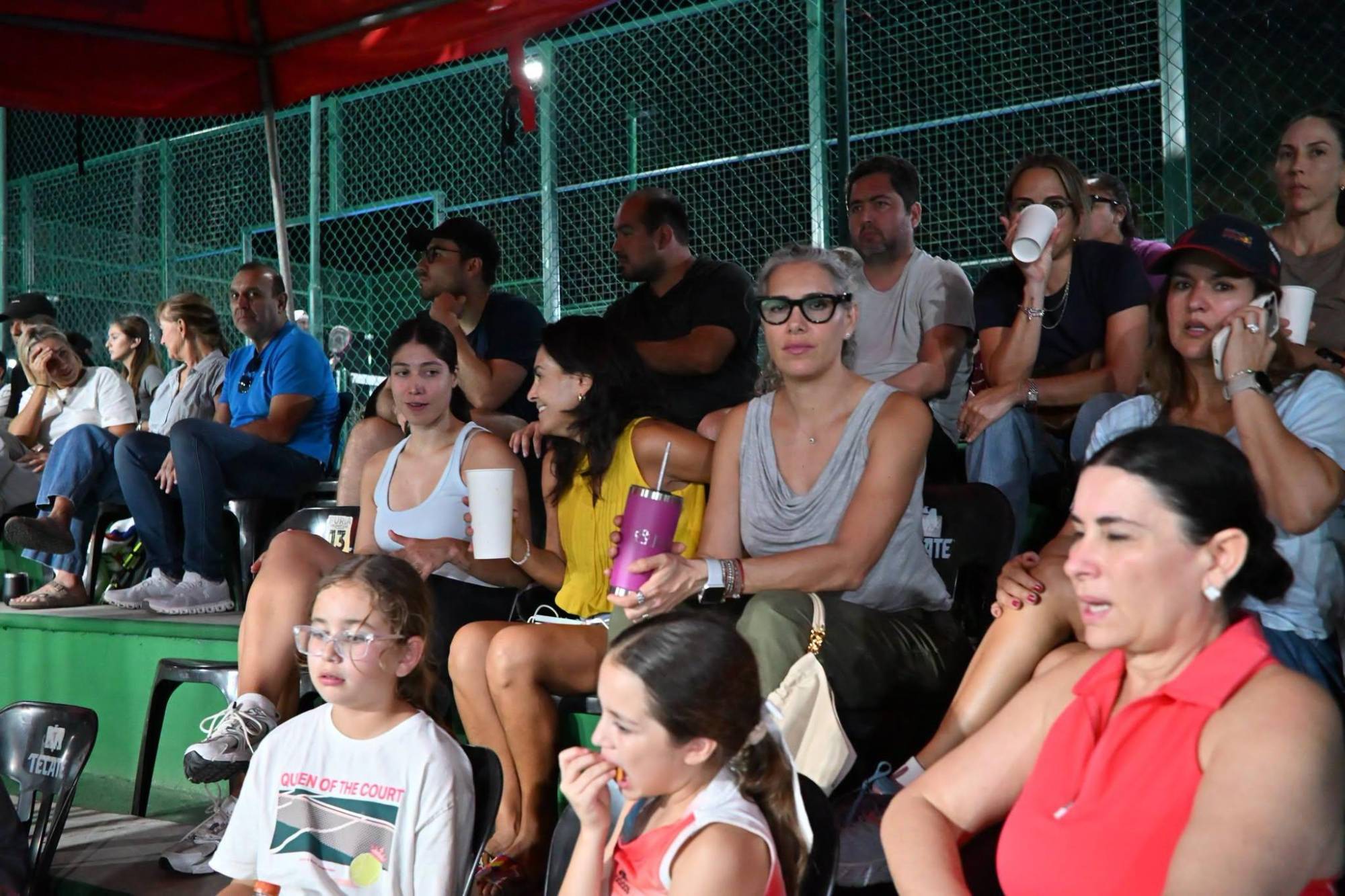 $!La afición de Mazatlán celebra el tenis de élite en las canchas de la Casa Club El Cid