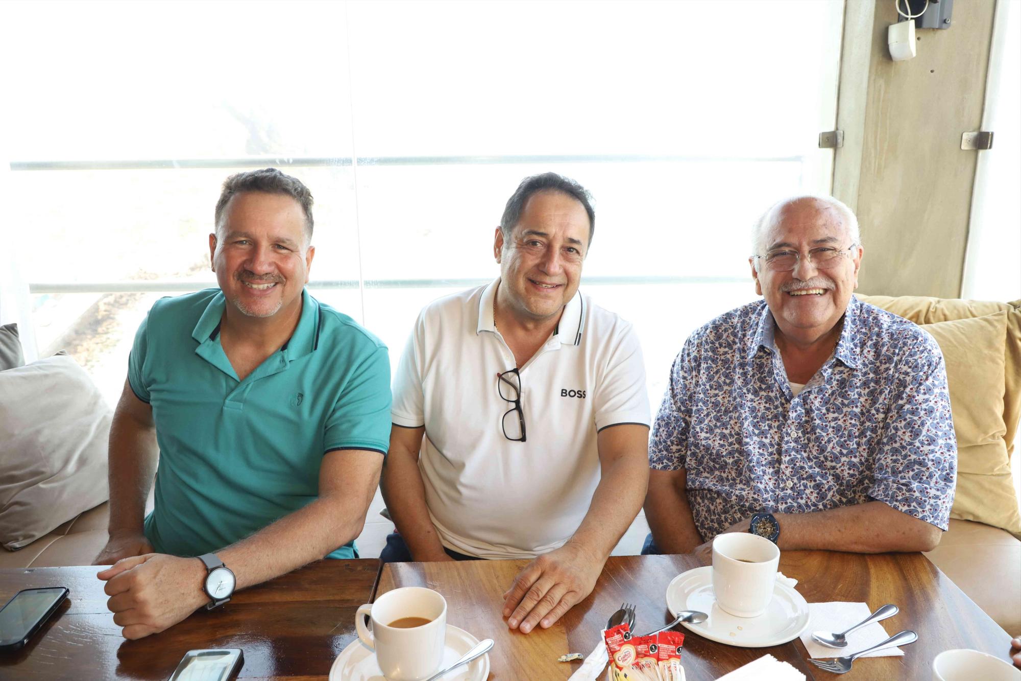 $!Fausto Esquivel, Emilio Hernández y Rodolfo Moya.