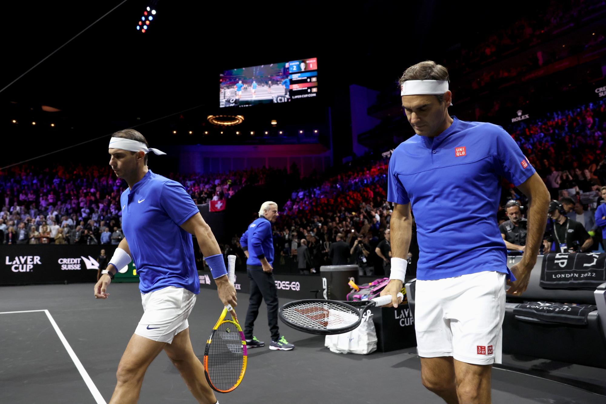 $!Roger Federer se retiró del tenis con una derrota junto a Rafael Nadal