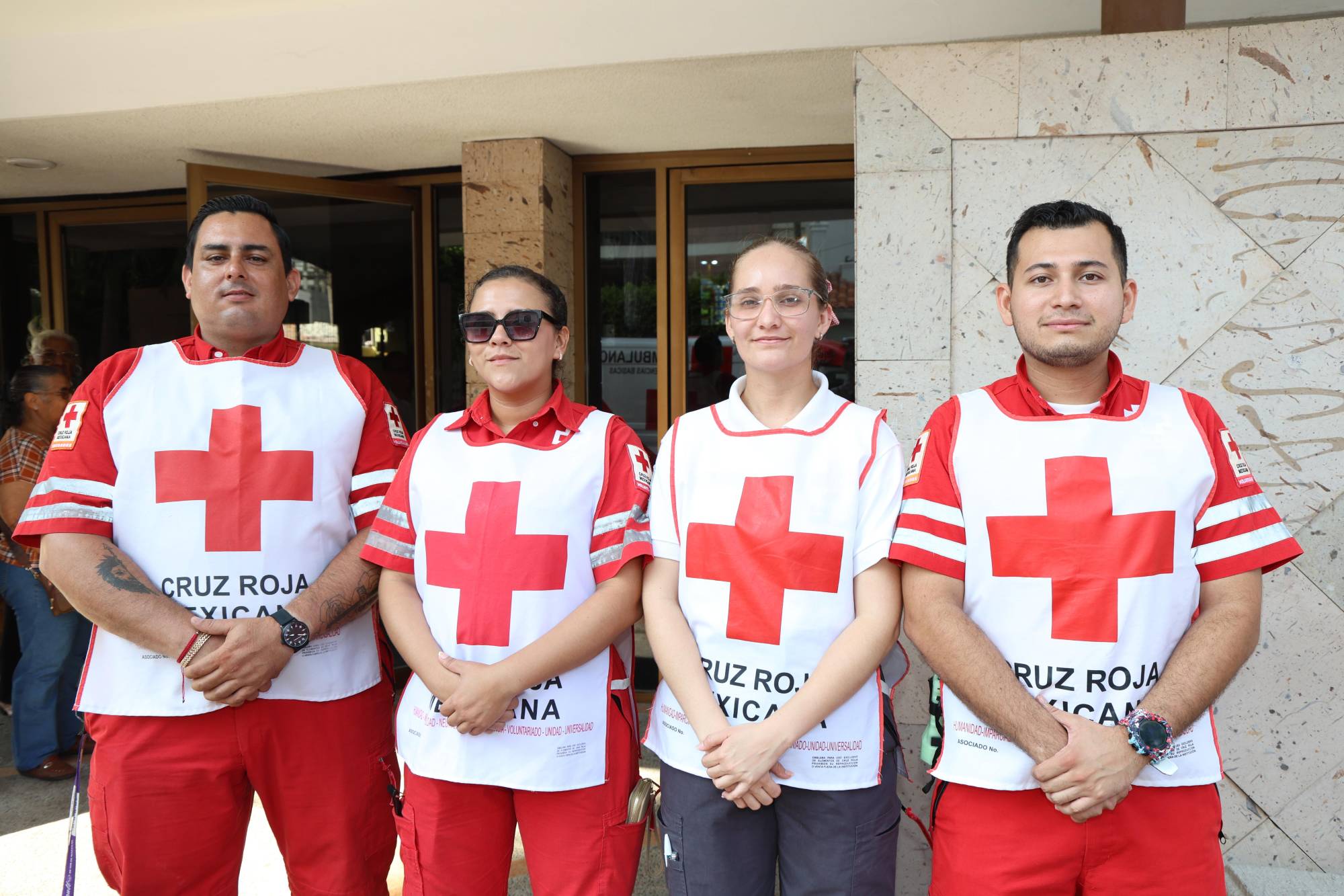 $!Leonardo Valdez, Fernanda Velazco, Jordana Ávila y Juan Barrón.