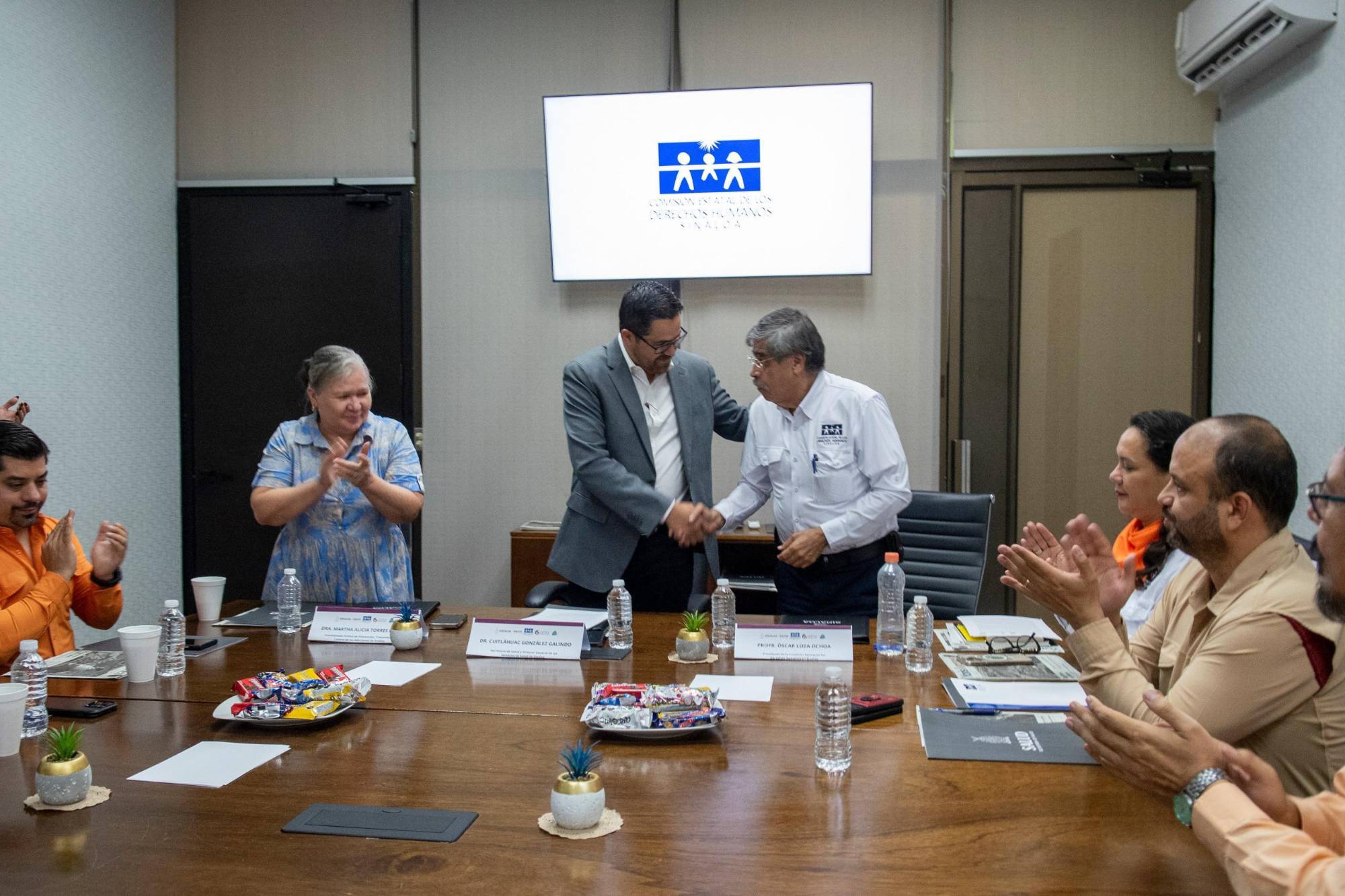 $!CEDH y Secretaría de Salud firman convenio para garantizar derechos en centros de rehabilitación en Sinaloa