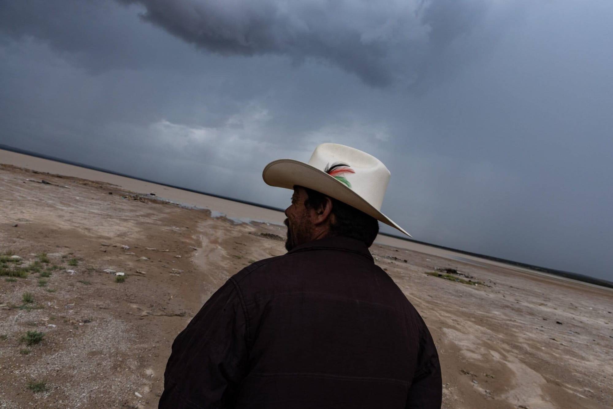 $!En la Laguna de Santa Clara, en los límites de San Luis Potosí y Zacatecas, empresas realizaron prospecciones para buscar litio.