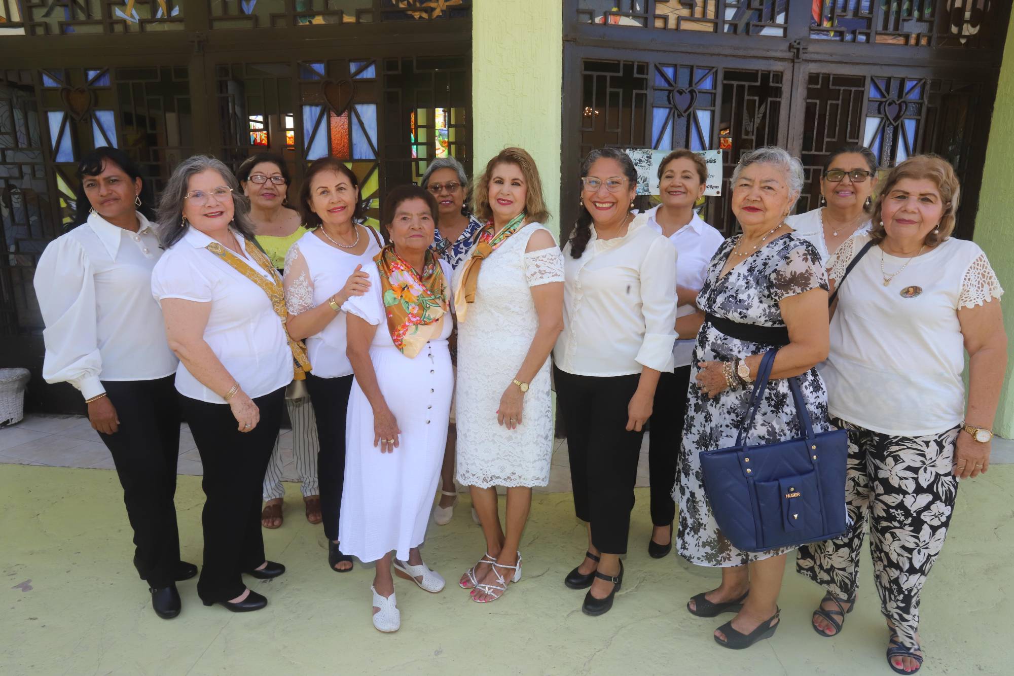 $!Las damas de la Unidad San Juan Apóstol y Evangelista.