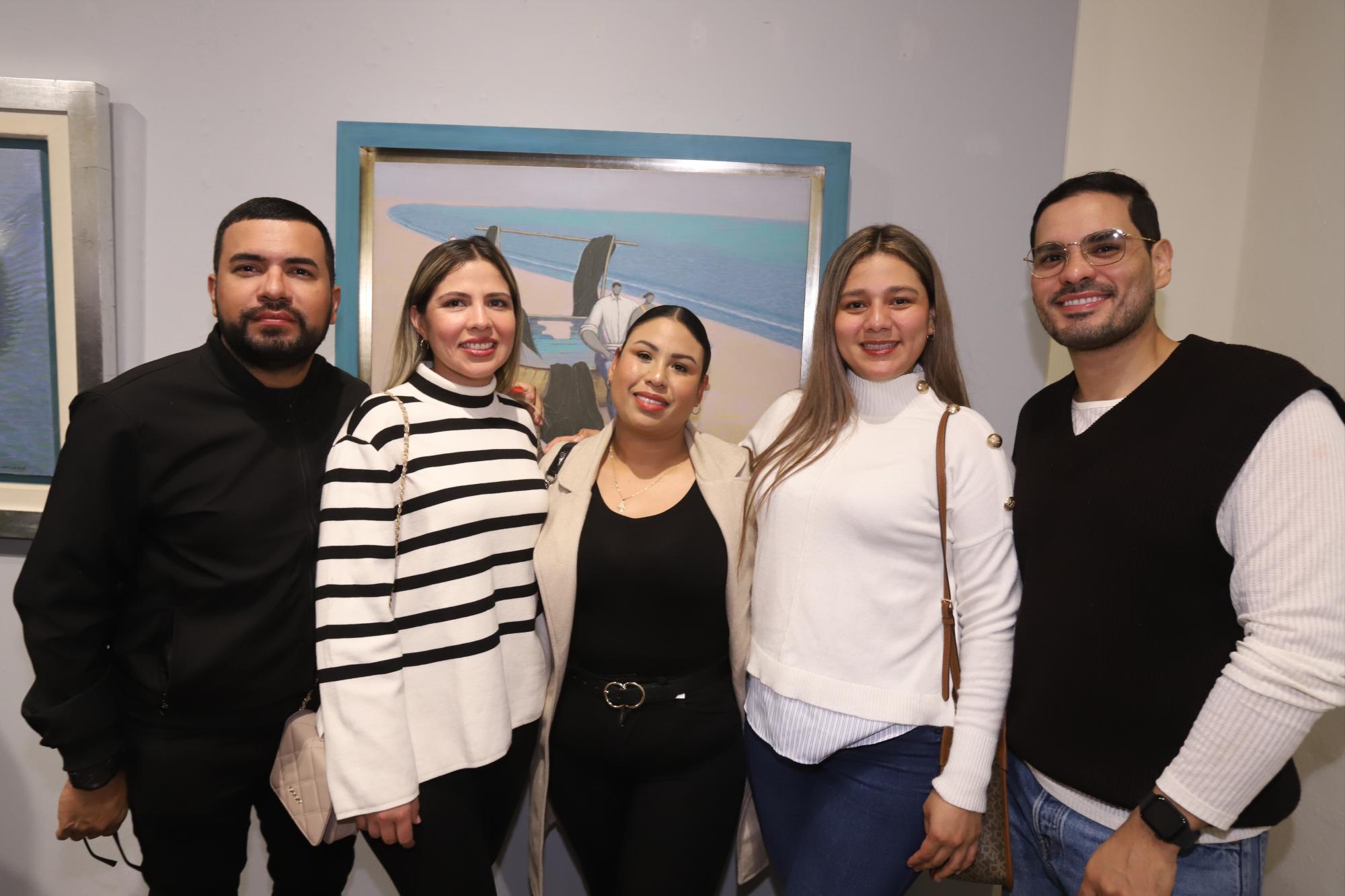 $!Jaime Lizárraga, Bianca Arce, Yardelin Cruz, Andrea Cobón y Óscar Carvajal.