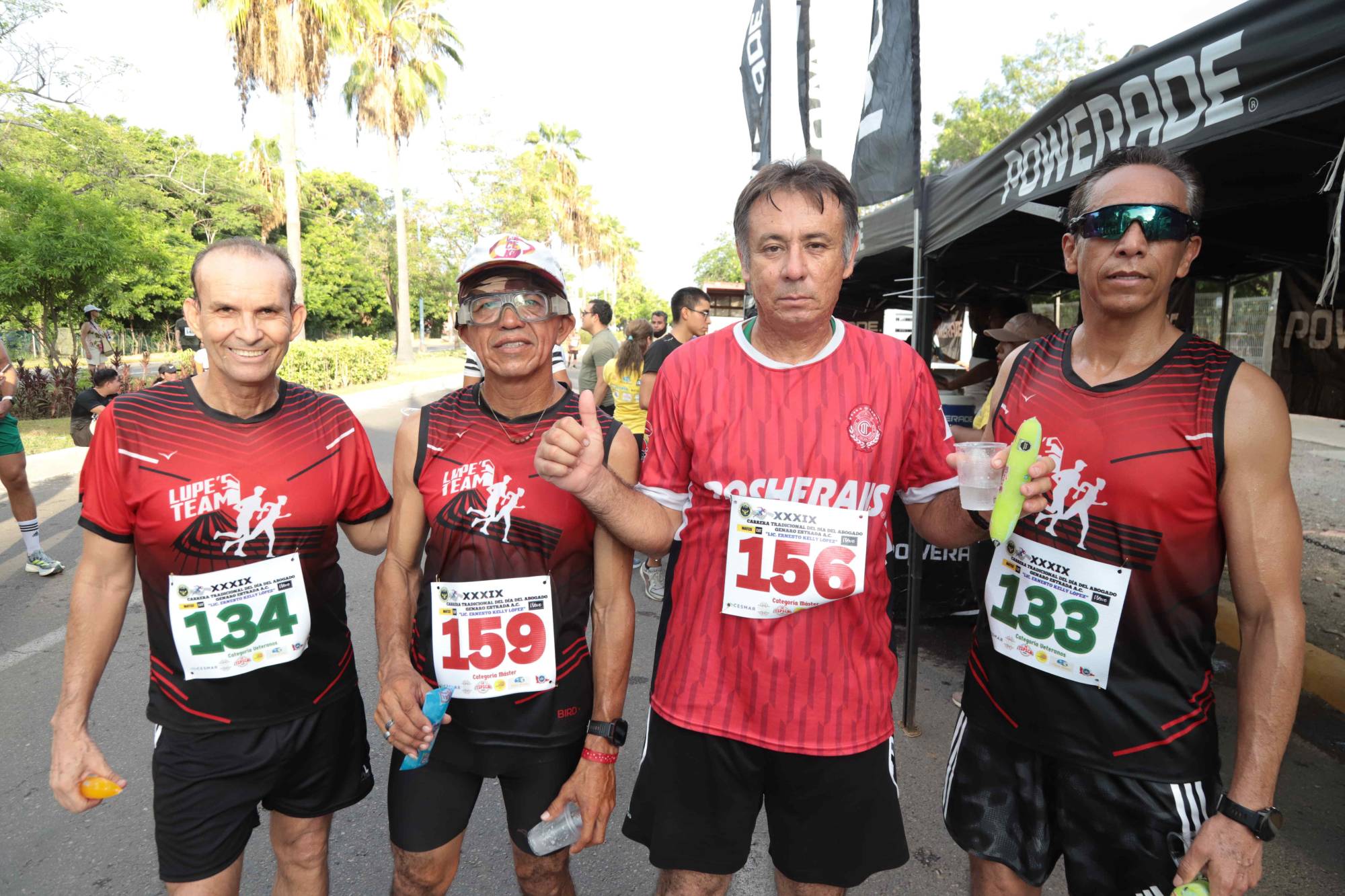 $!Baltazar Islas, Jorge Luis Barrón, César Valencia y Jorge Baro.