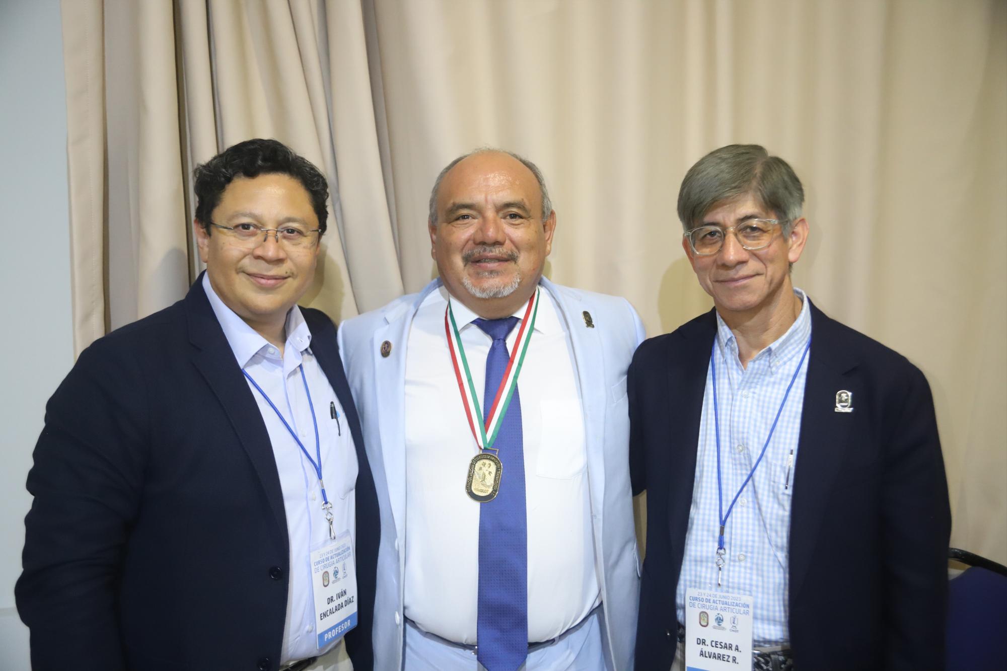 $!Iván Escalante, Mario Castellanos y Augusto Álvarez Rengifo.