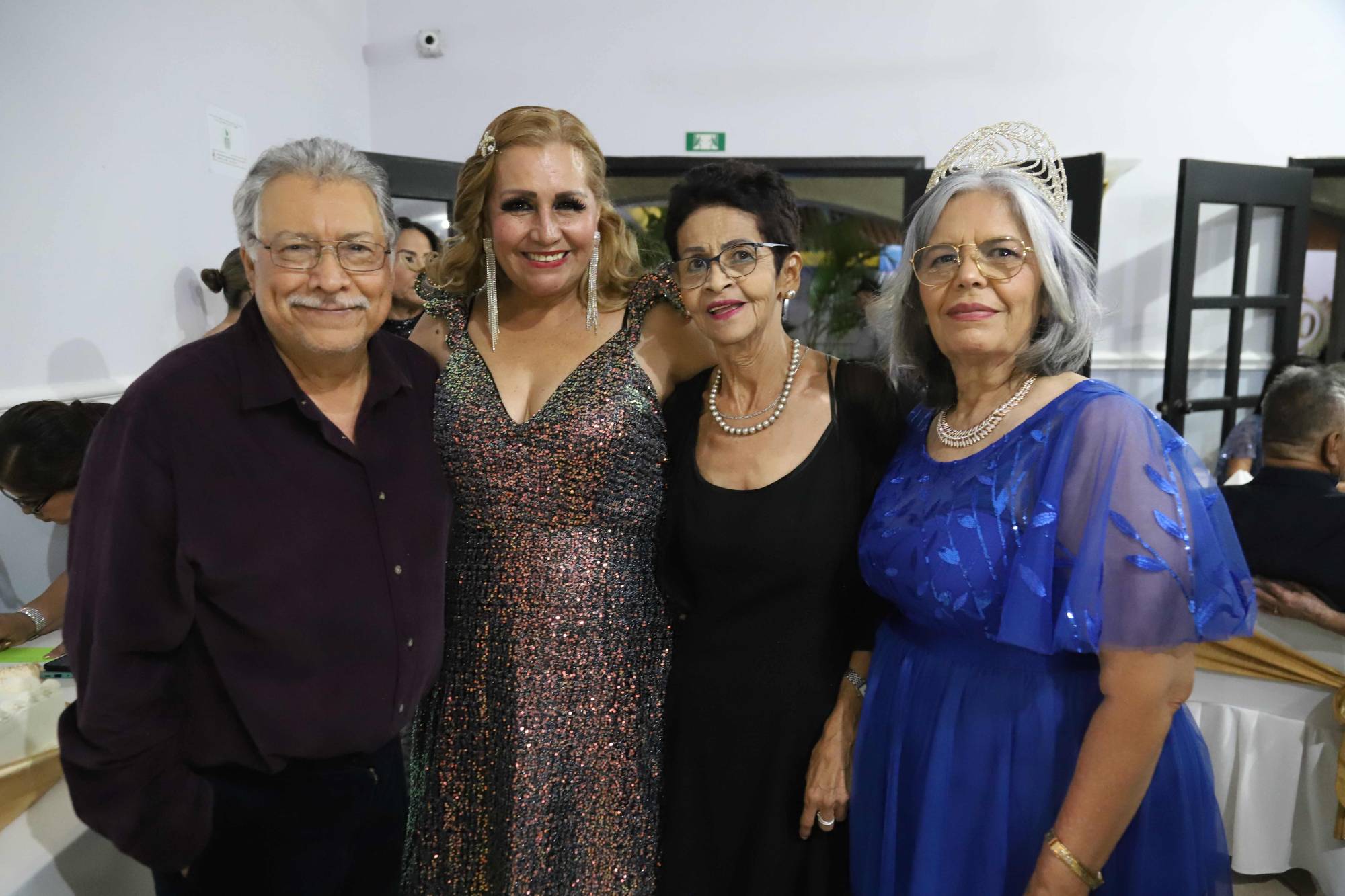 $!Ernesto Almaguer, Ana Luisa Burgueño, María del Carmen Romero y Lucila Galarza.