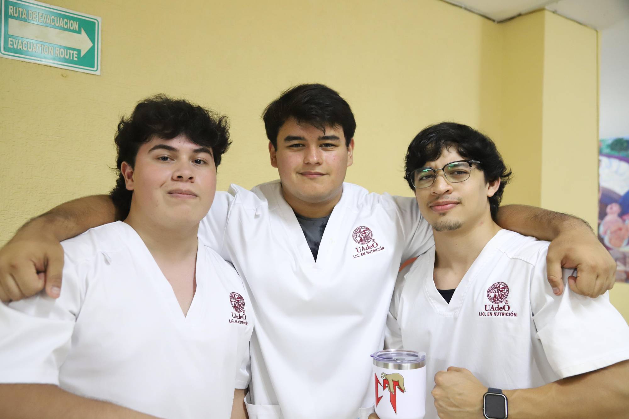 $!Juan Albarrán, Diego Leyva y Gael Peinado.