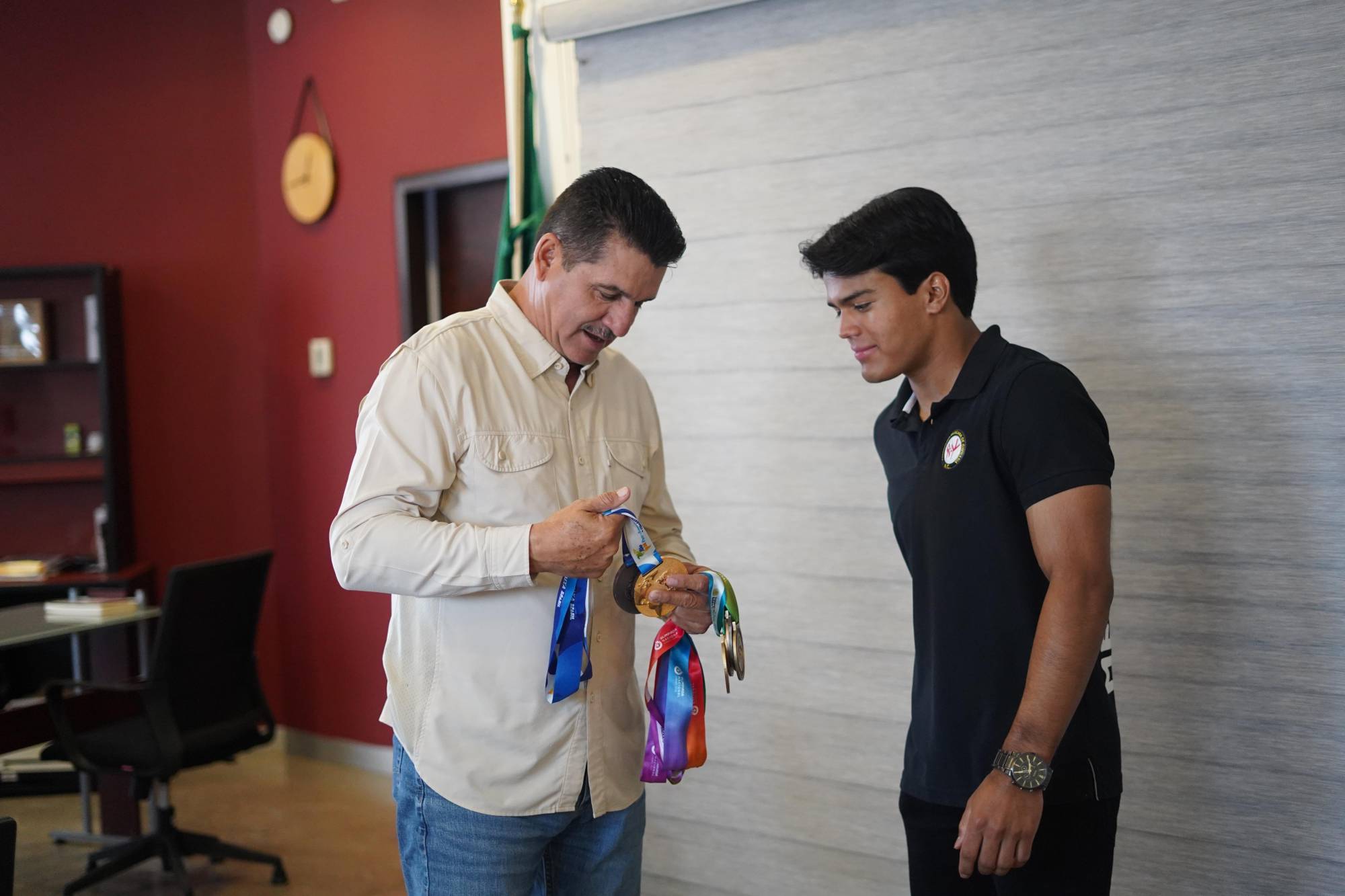 $!Aarón Ibarra regresa a Sinaloa como campeón panamericano y apunta a Los Ángeles 2028