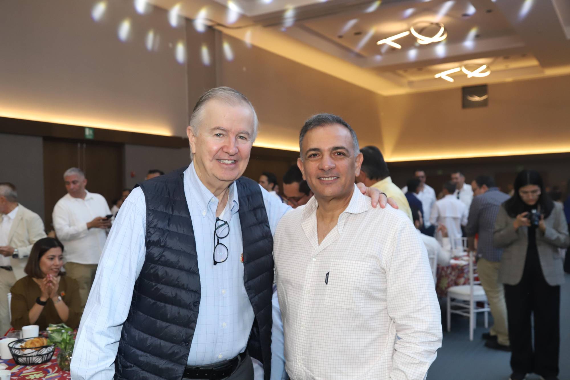 $!Rodolfo Madero y Lino Suárez.