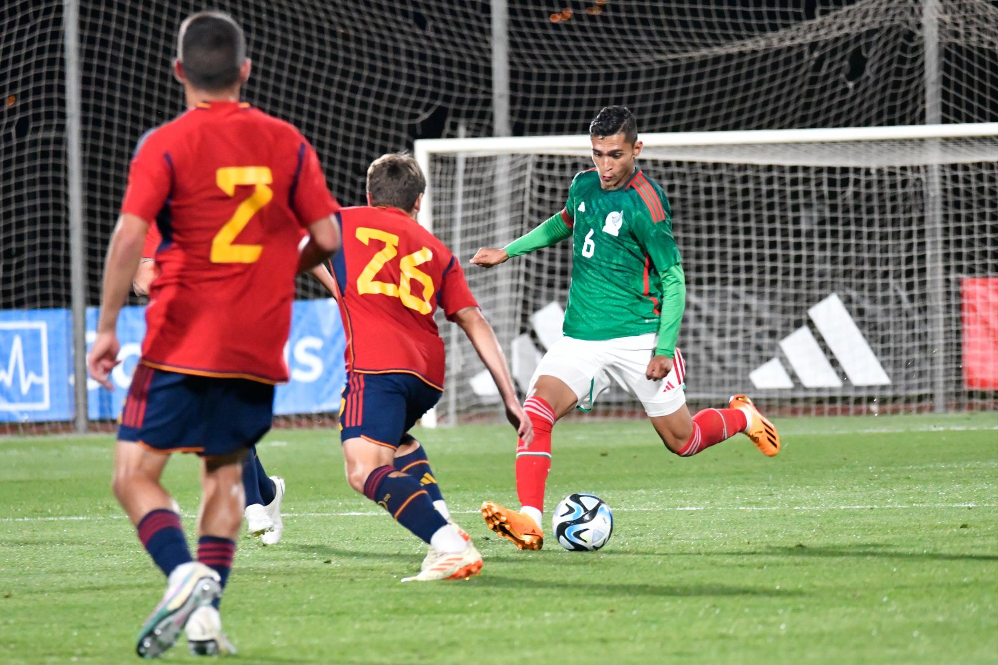 $!El Tri Sub 23 deja buenas sensaciones al empatar 1-1 con España en su gira europea