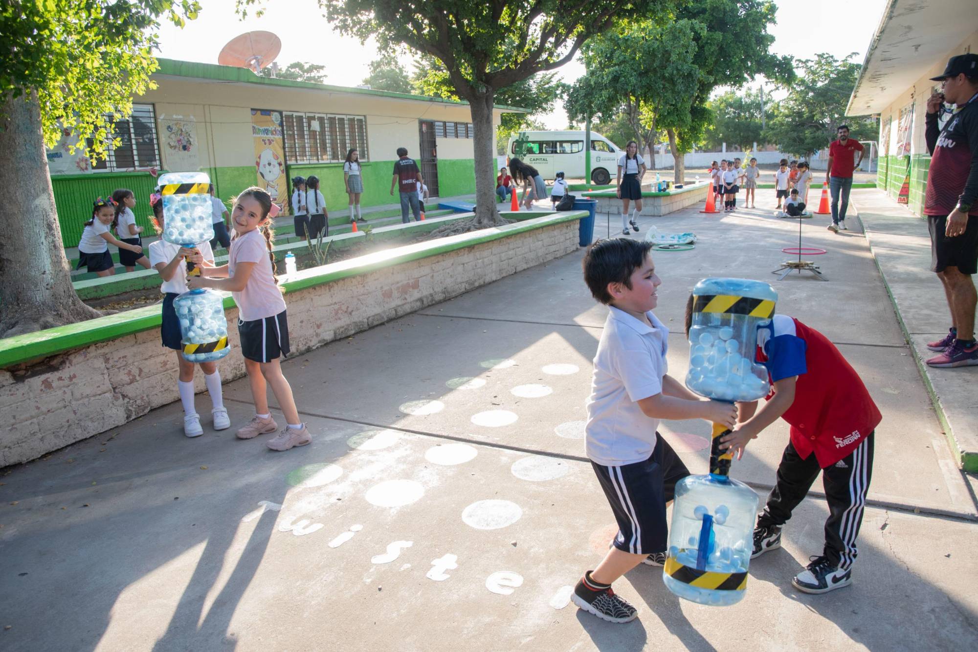 $!Impulsa Imdec activación física en primaria de Culiacán