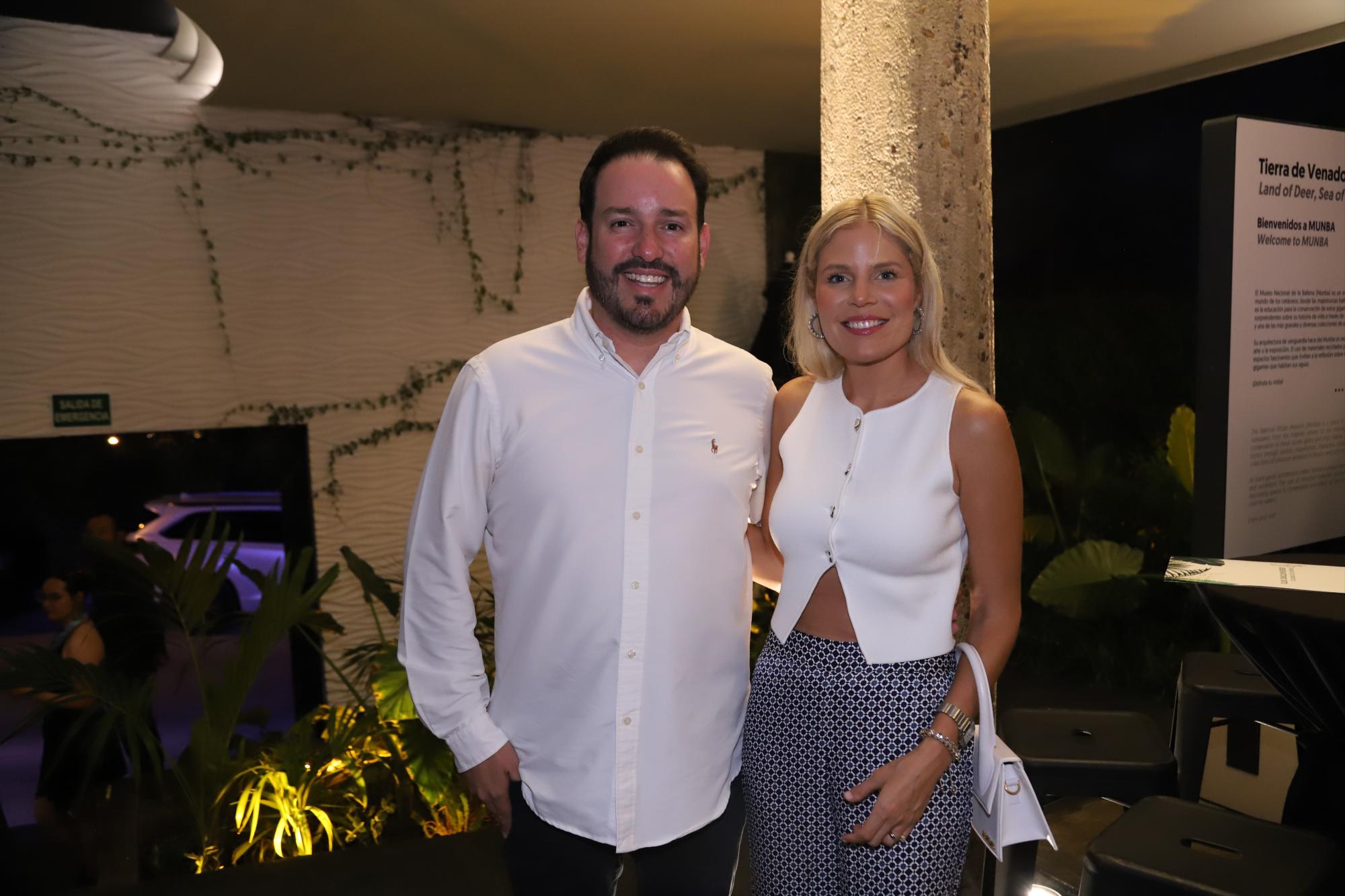 $!Ricardo Velarde y Natalia García de Velarde.