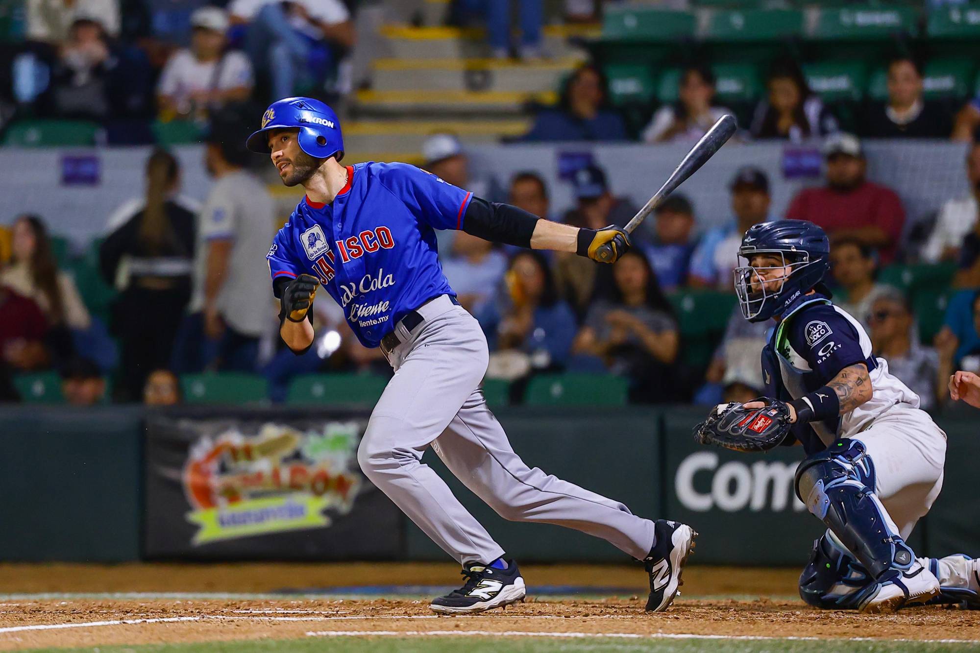$!Algodoneros reaccionan tarde y caen 7-4 ante Charros