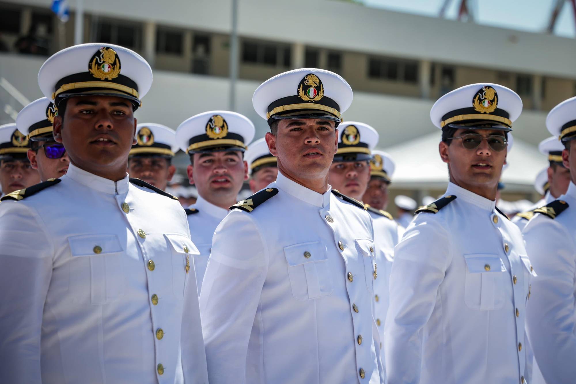 $!Egresan con honores 80 nuevos oficiales de la Escuela Náutica Mercante de Mazatlán