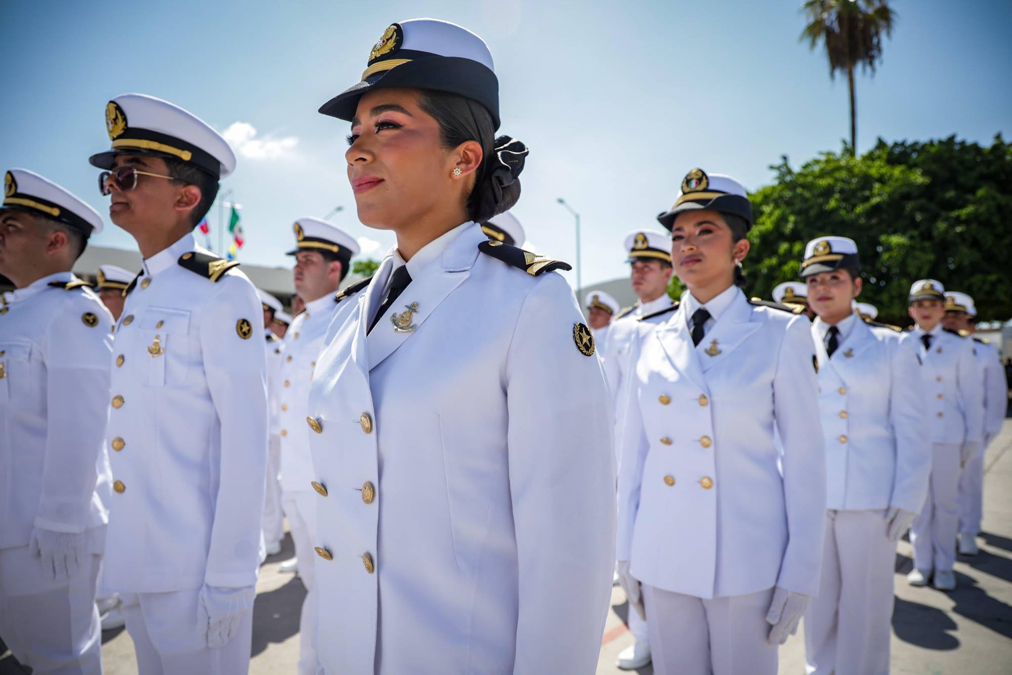 $!Egresan con honores 80 nuevos oficiales de la Escuela Náutica Mercante de Mazatlán