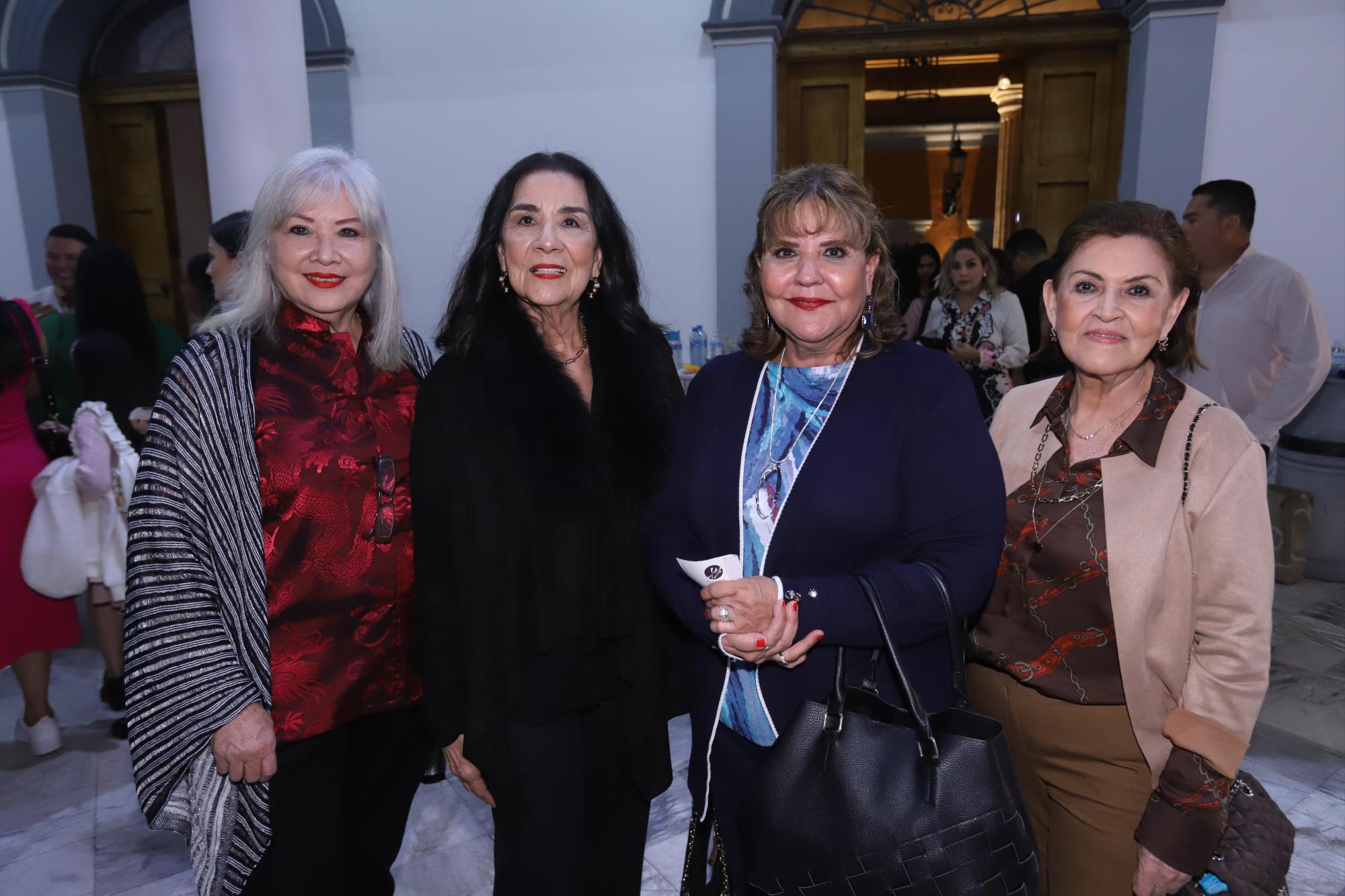 $!Alma Rosa Chío, Elsa Márquez, Susana Chío e Isabel de la Vega.