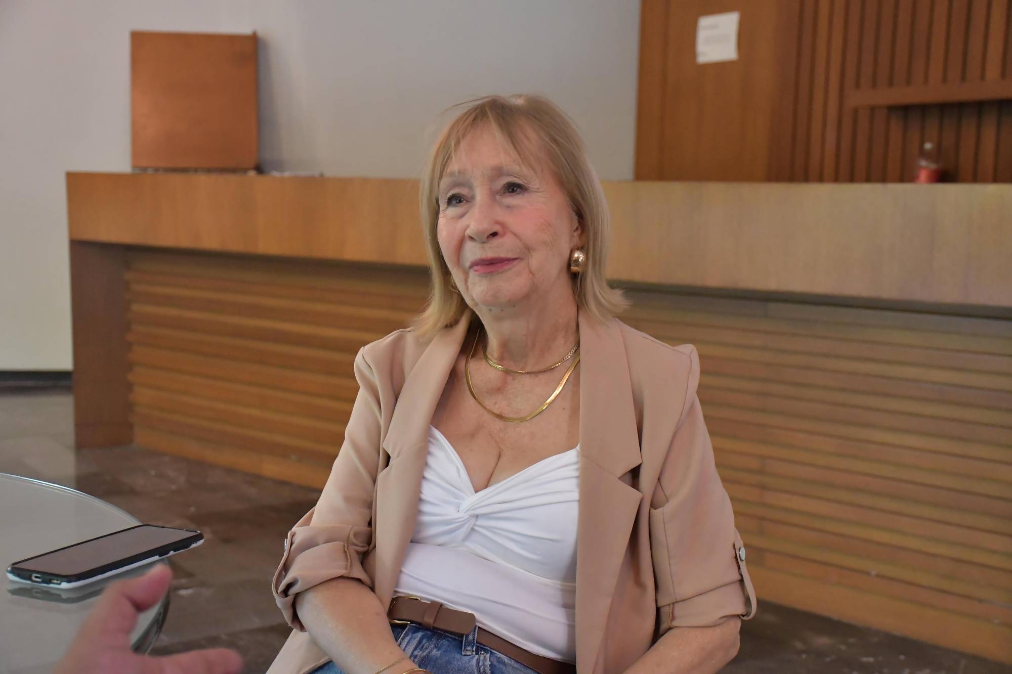 $!La maestra participó en muchas obras de teatro.