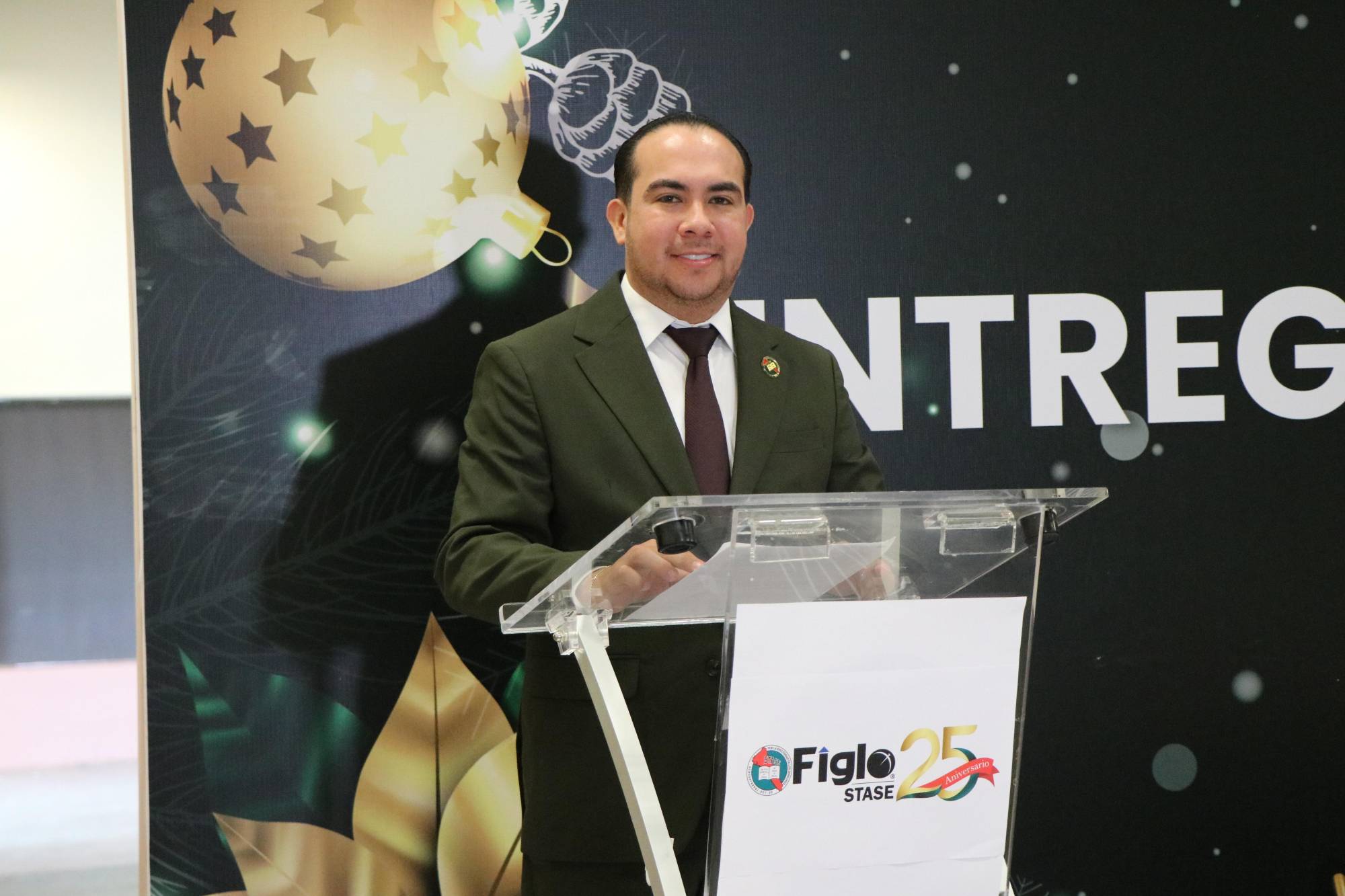 $!Lic. Michel Benítez Uriarte, Srio. Gral. del Comité Ejecutivo del STASE y Presidente del Comité Técnico de FIGLOSTASE.