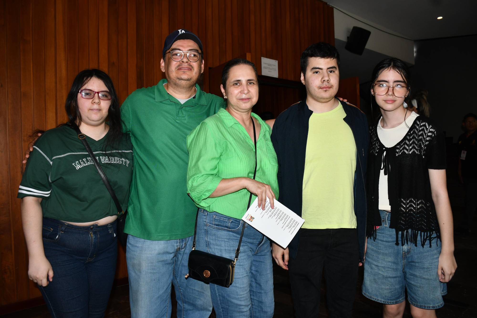 $!Aaron Mario Sánchez, Yadira Noriega, Sara, Fernando y Ana Gabriela Sánchez Noriega.