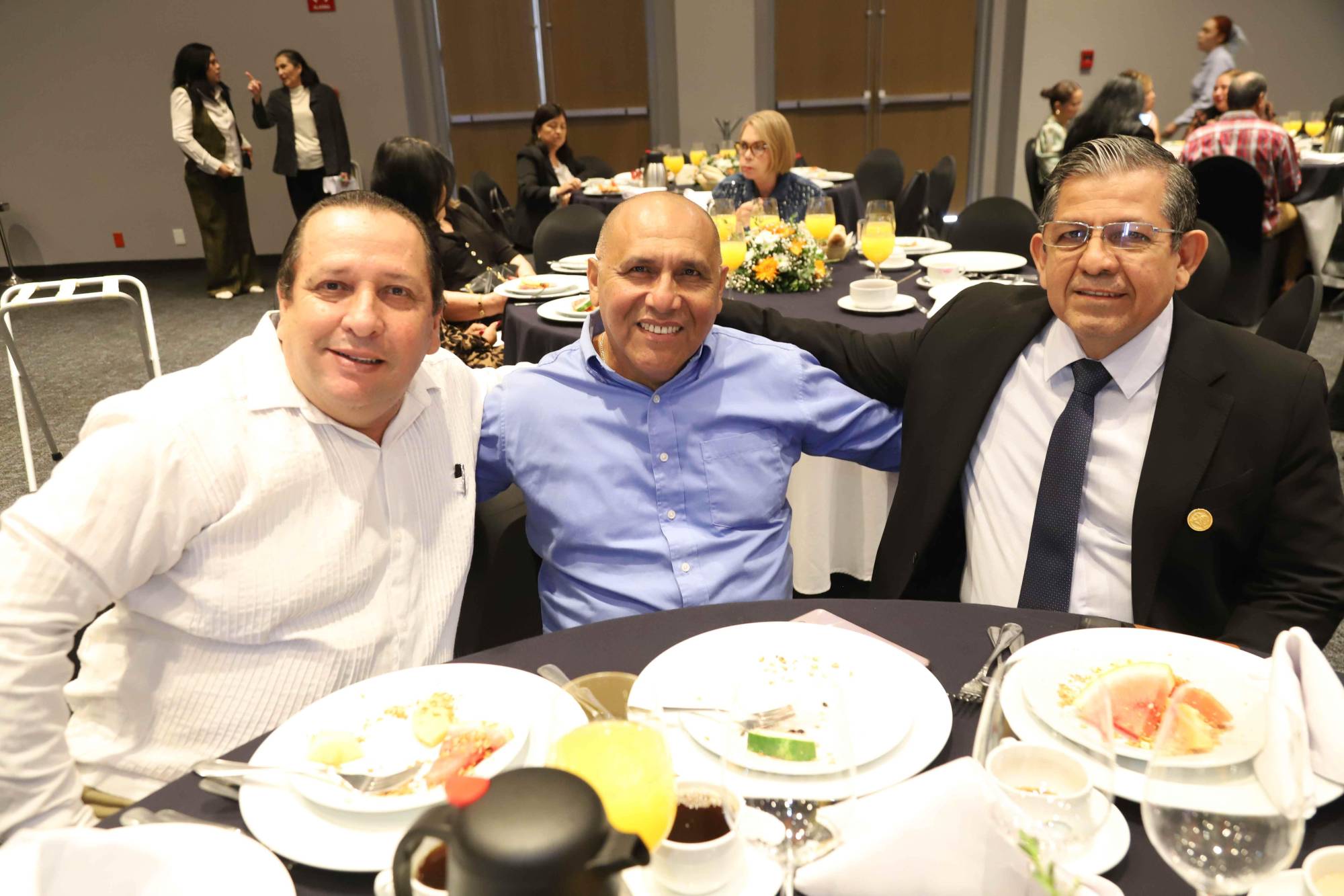 $!Jorge Gil Ureña, José Ramón Bañuelos y Jorge Chirino Rivera.