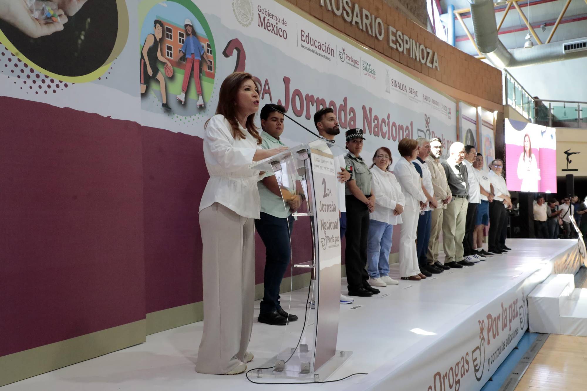 $!Arranca la Segunda Jornada Nacional por la Paz y contra las Adicciones en Sinaloa