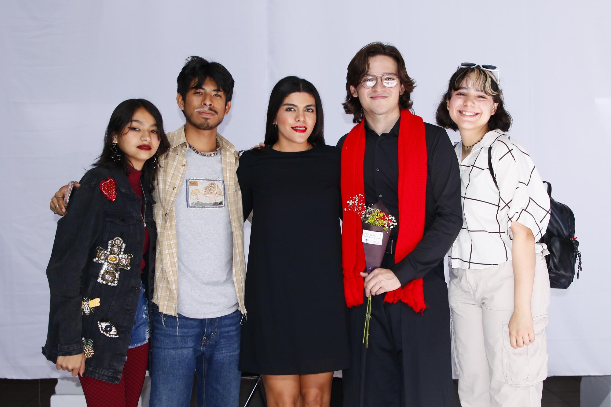 $!Brenda Acosta, Luis González, Shamara Vargas, Christian Chang y Lizette Vázquez.