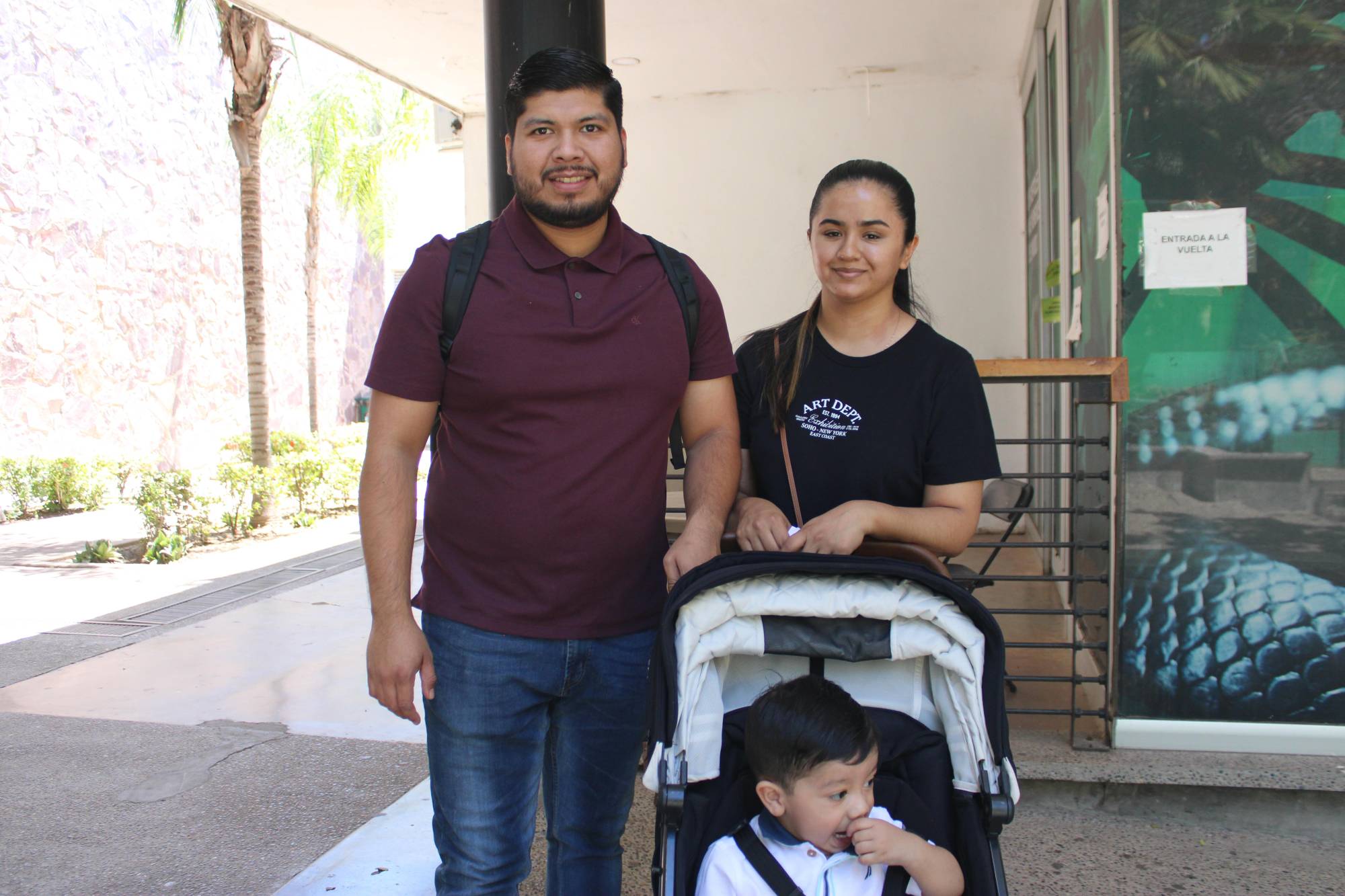 $!Irving, Elian y Stephanie Reyes.