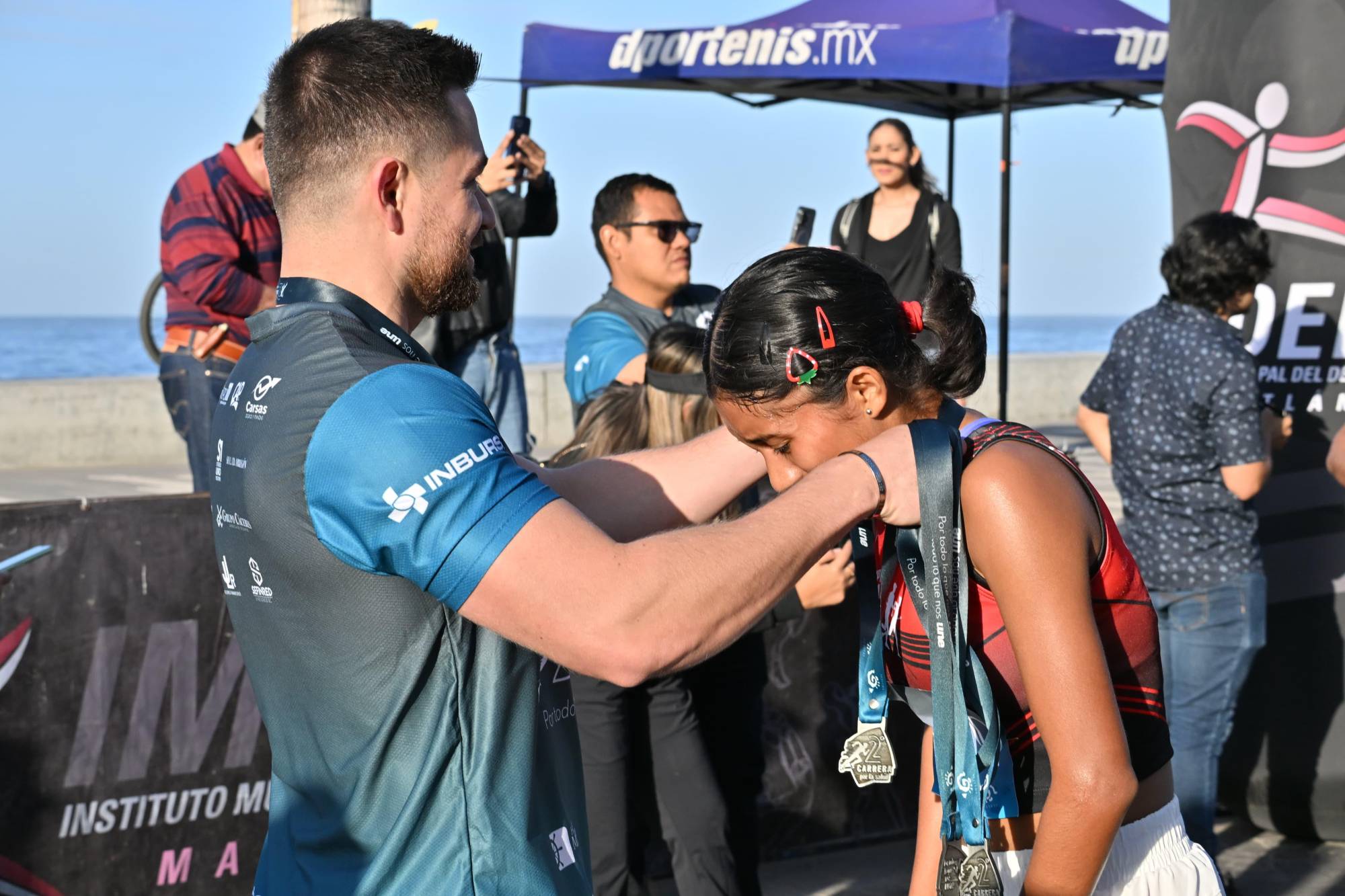 $!Ana Llorente y Yostin Rendón conquistan Carrera por la Salud de AMASFAC