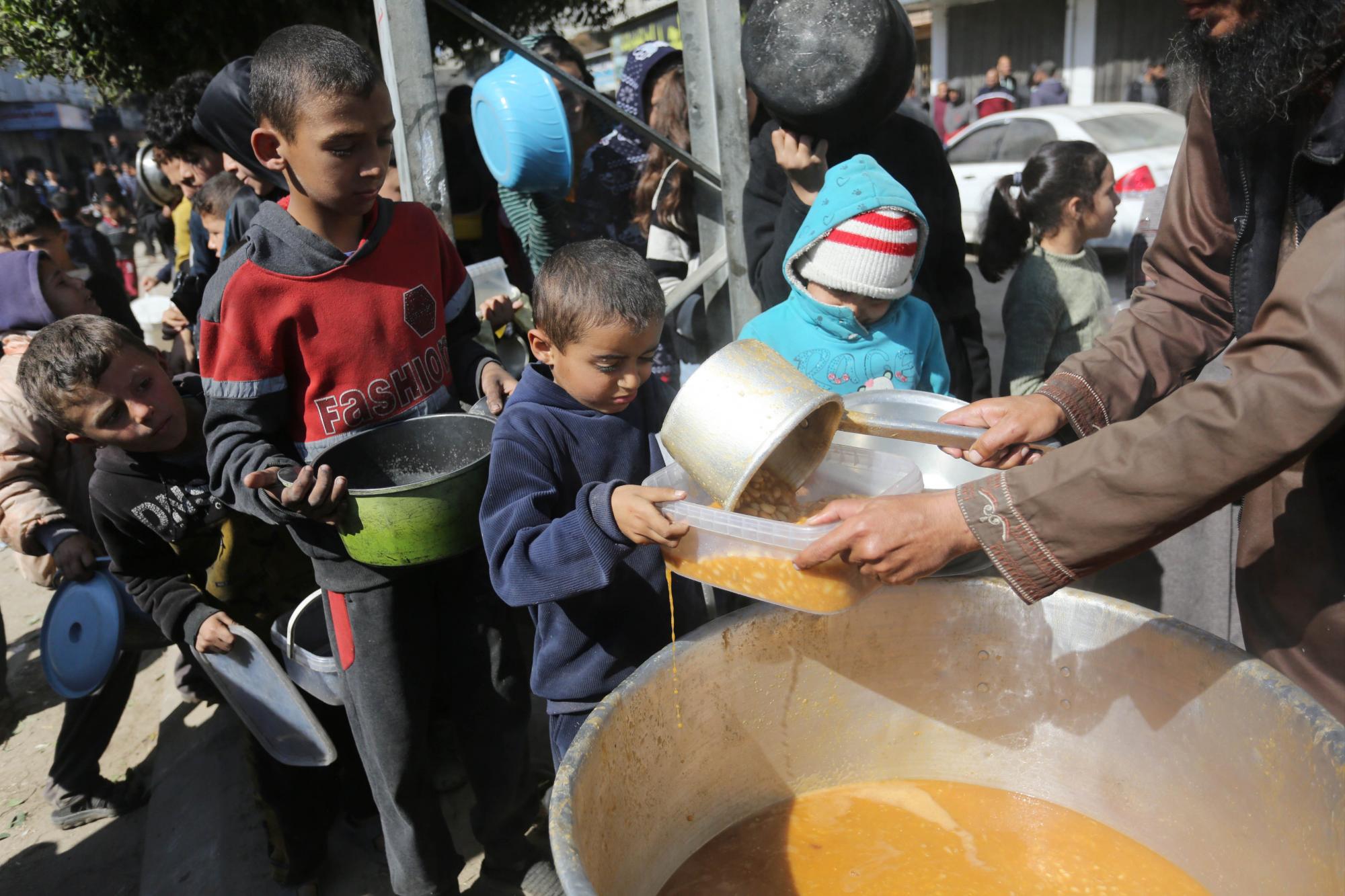 $!Más de 2 millones de palestinos pasan hambre en distinto grado