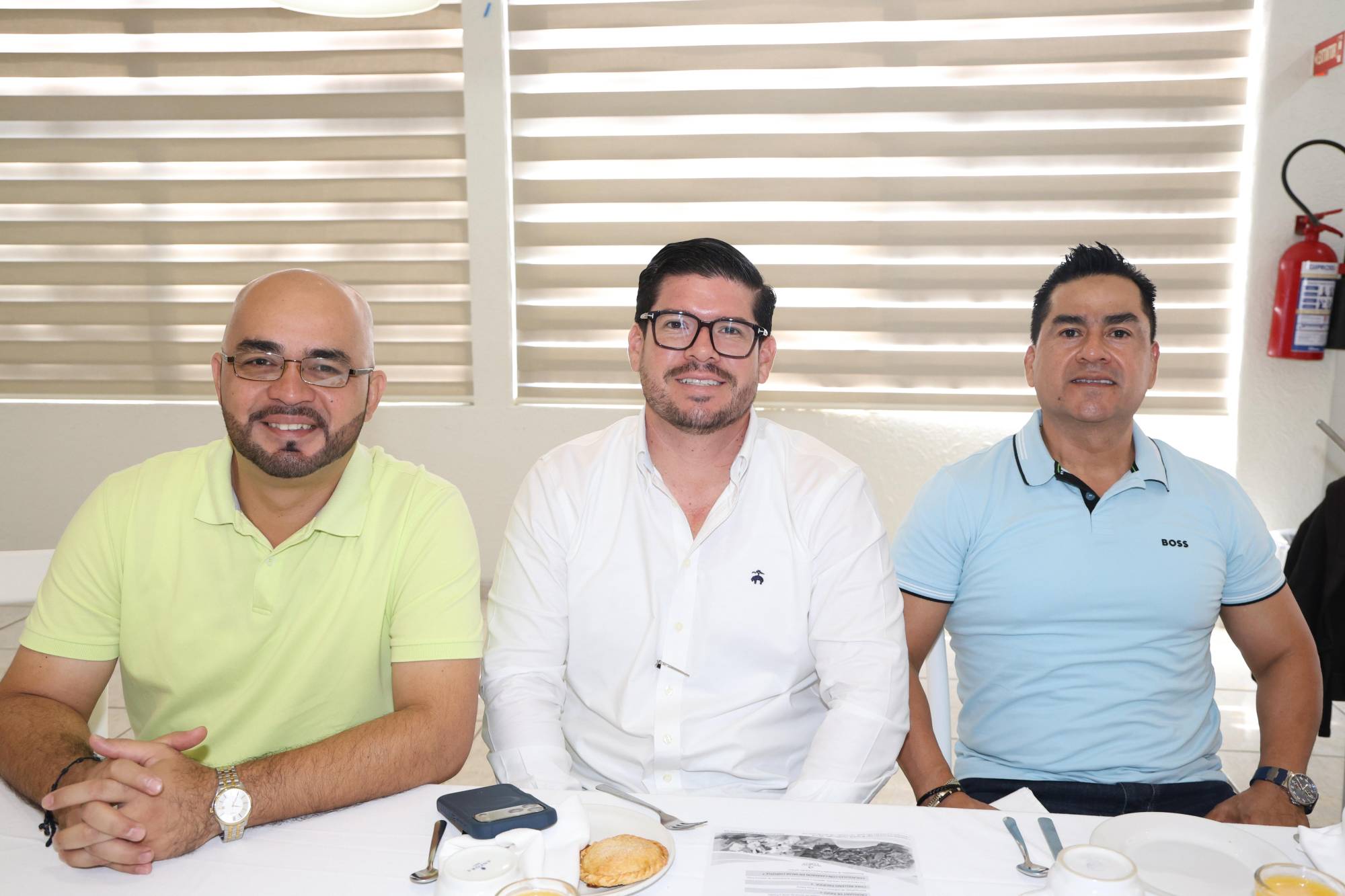 $!Antonio Pérez, Víctor Adrián García y Pedro Pérez.