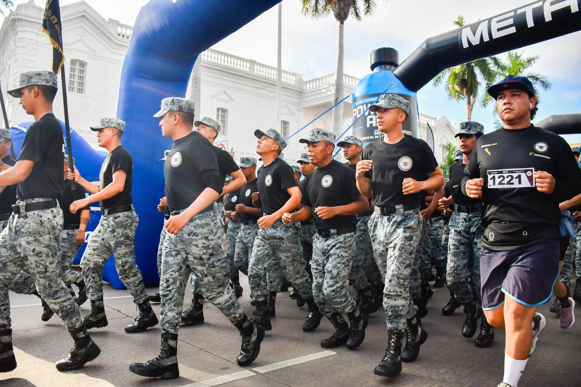 $!Guardia Nacional organiza carrera pedestre, abierta al público en Culiacán