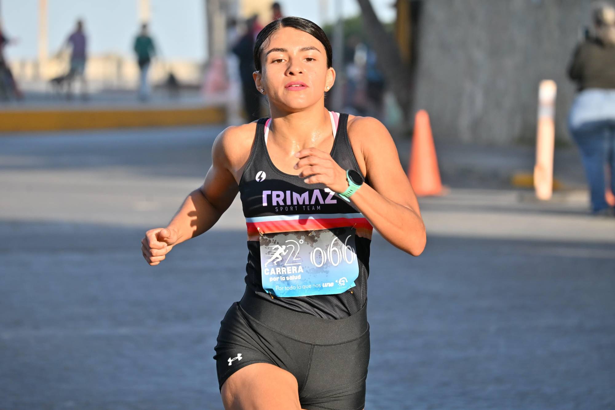 $!Ana Llorente y Yostin Rendón conquistan Carrera por la Salud de AMASFAC