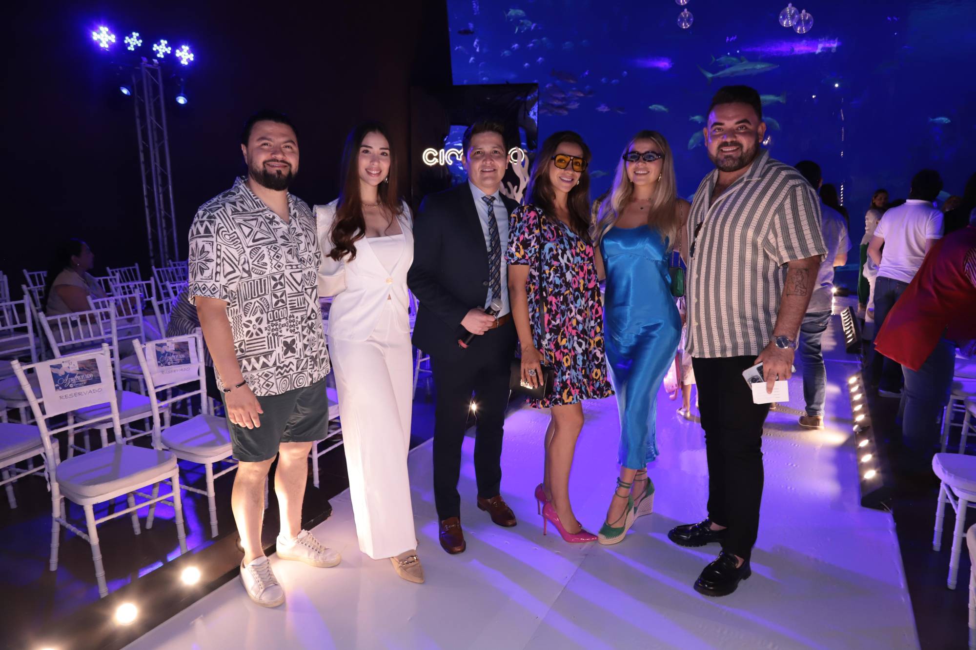 $!Diego Arballo, Karla Rivas, Paco Vazga, Alejandra Leyva, Ivanna Matamoros y Julián Dozal.