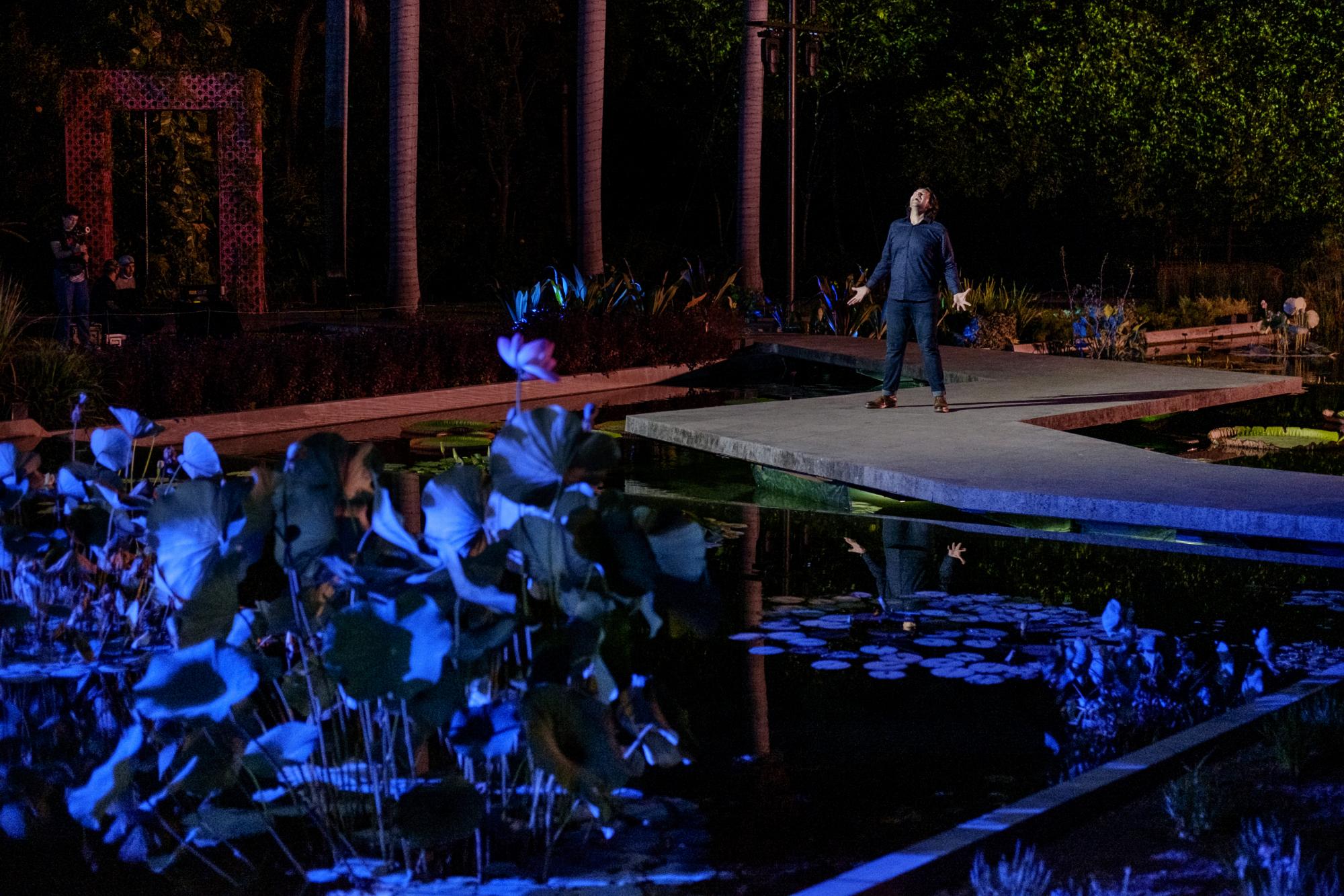 $!El Jardín Botánico es un pulmón de vida y cultura dice Andrea Puente, productora de la Ópera de La Hija de Rappaccini que se filma en Culiacán