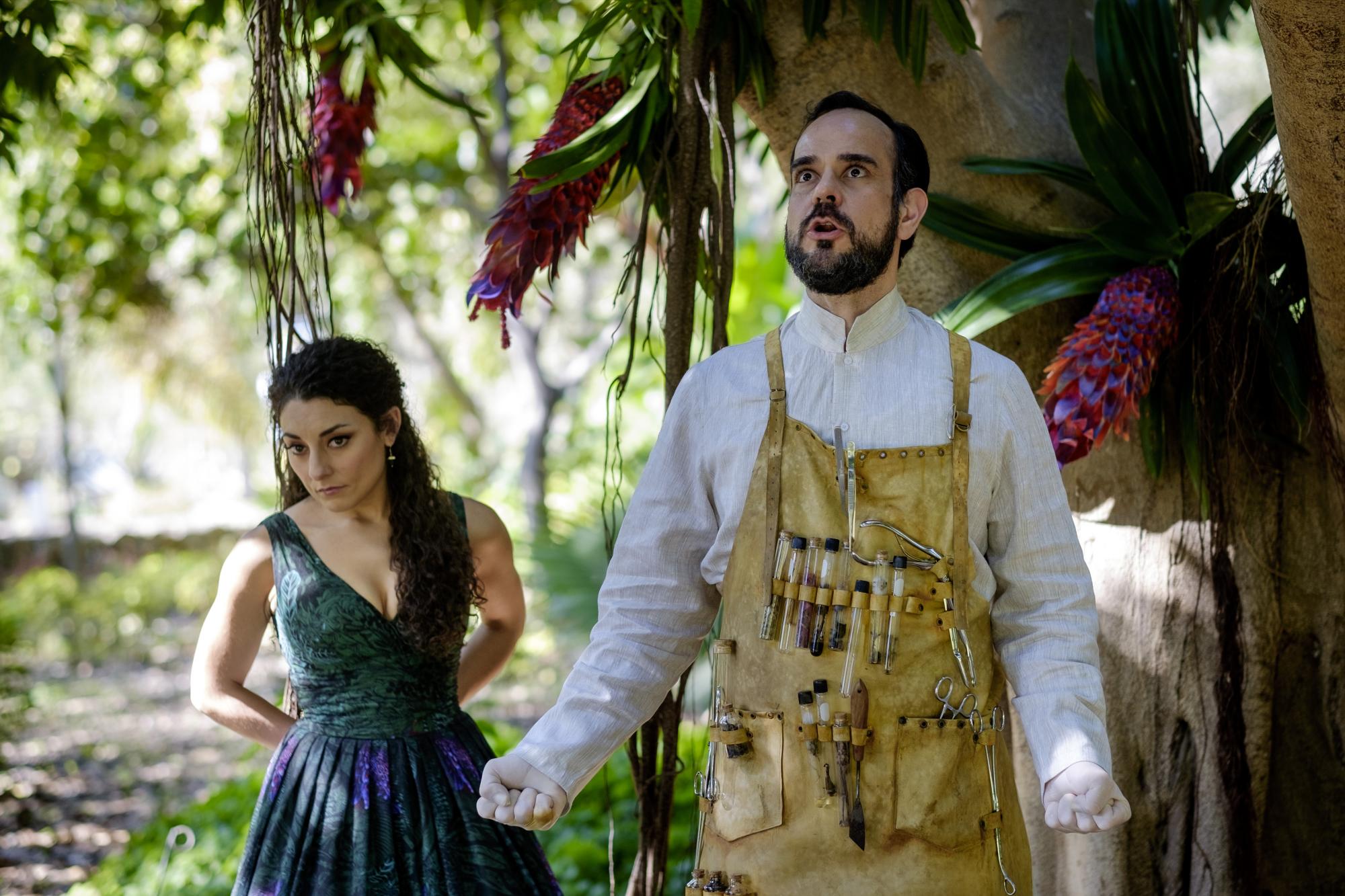 $!El Jardín Botánico es un pulmón de vida y cultura dice Andrea Puente, productora de la Ópera de La Hija de Rappaccini que se filma en Culiacán