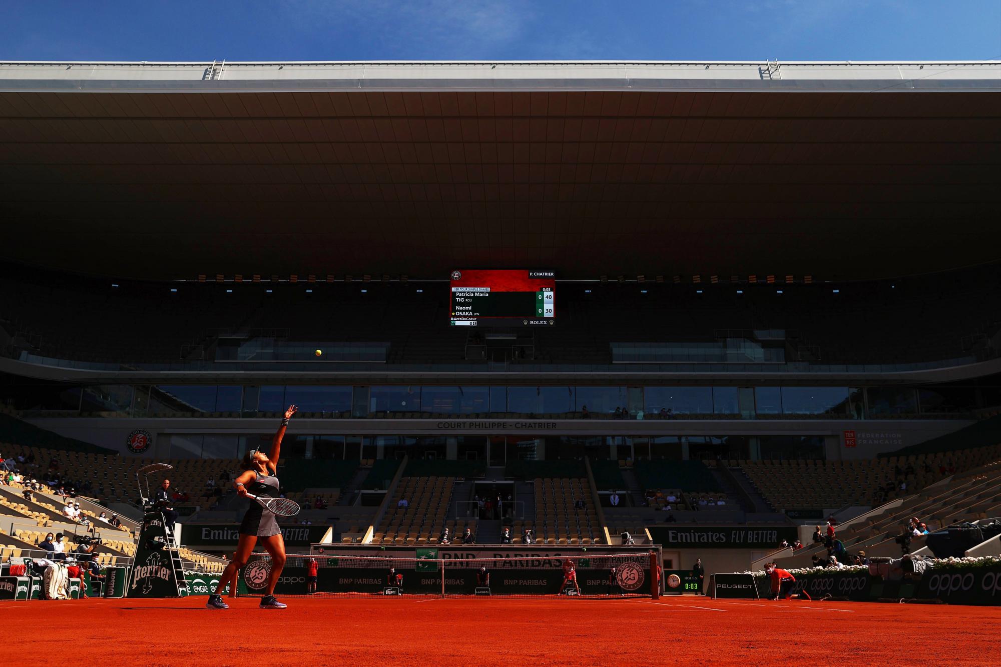 $!Naomi Osaka arranca Roland Garros con triunfo