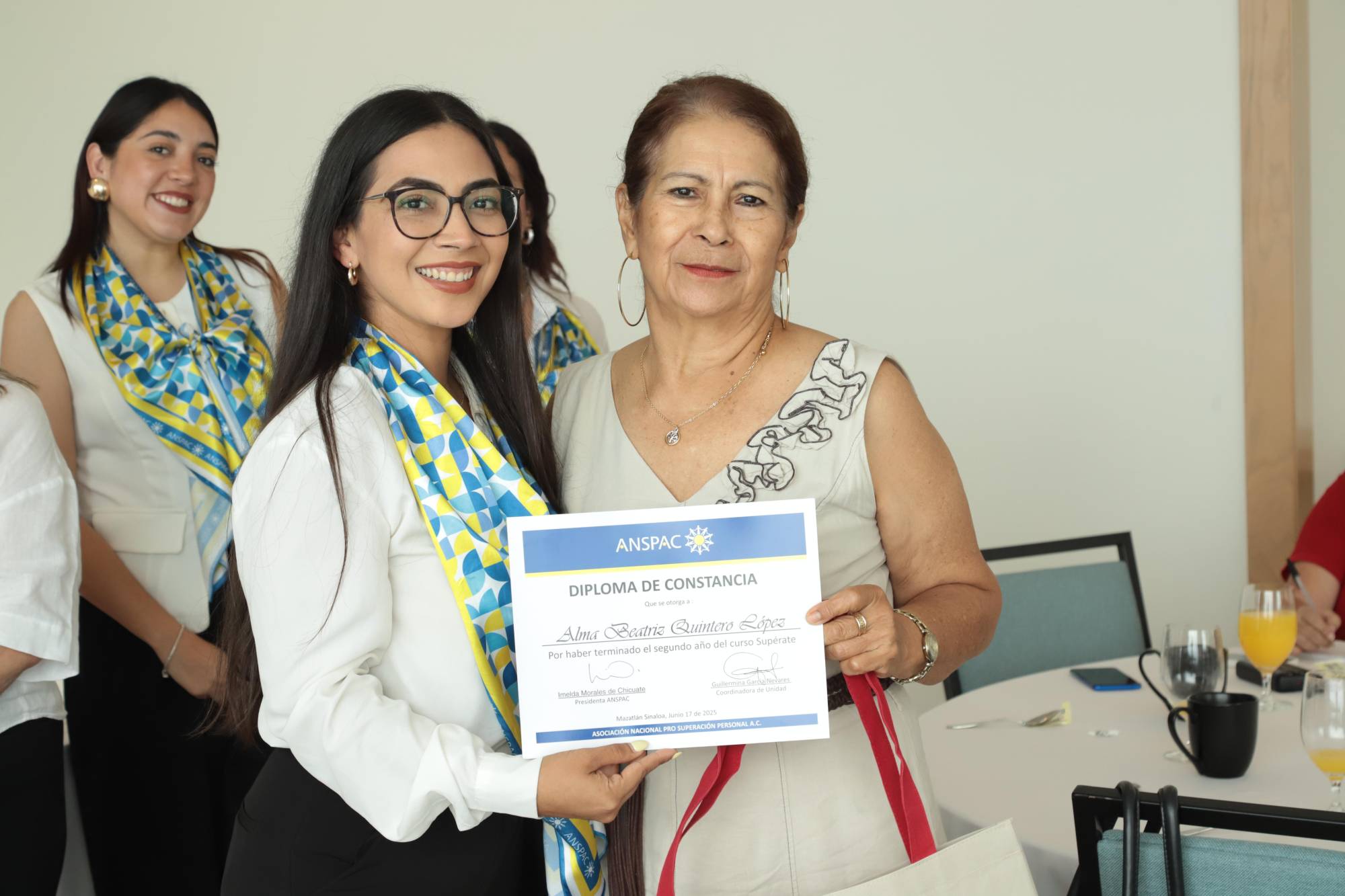 $!Stefanía Ponzo y Alma Beatriz Quintero.